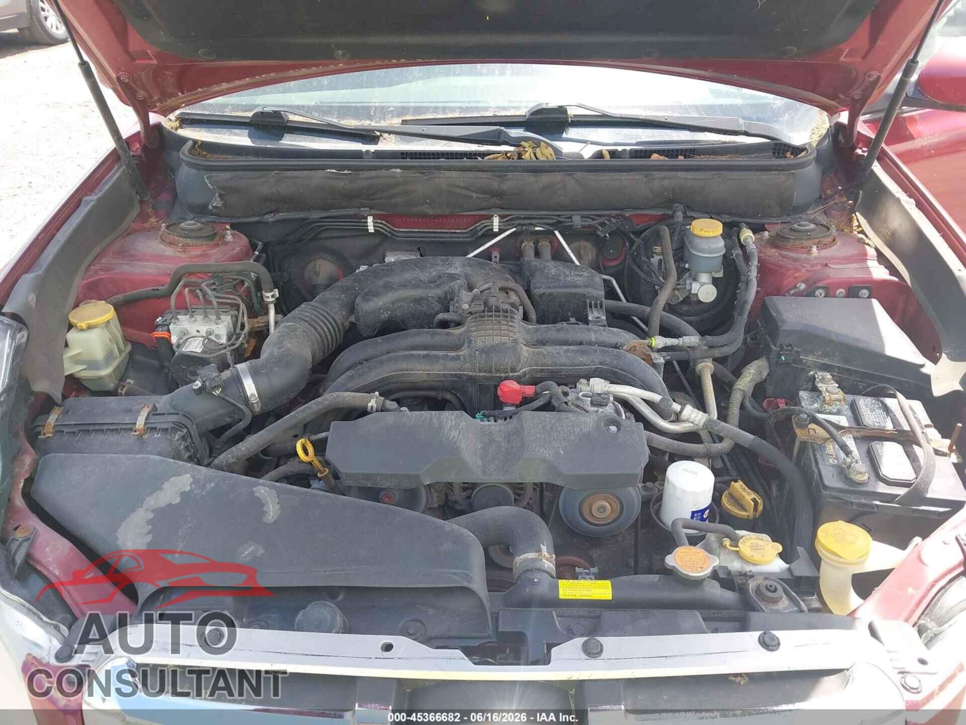 SUBARU OUTBACK 2014 - 4S4BRBCC4E3202356