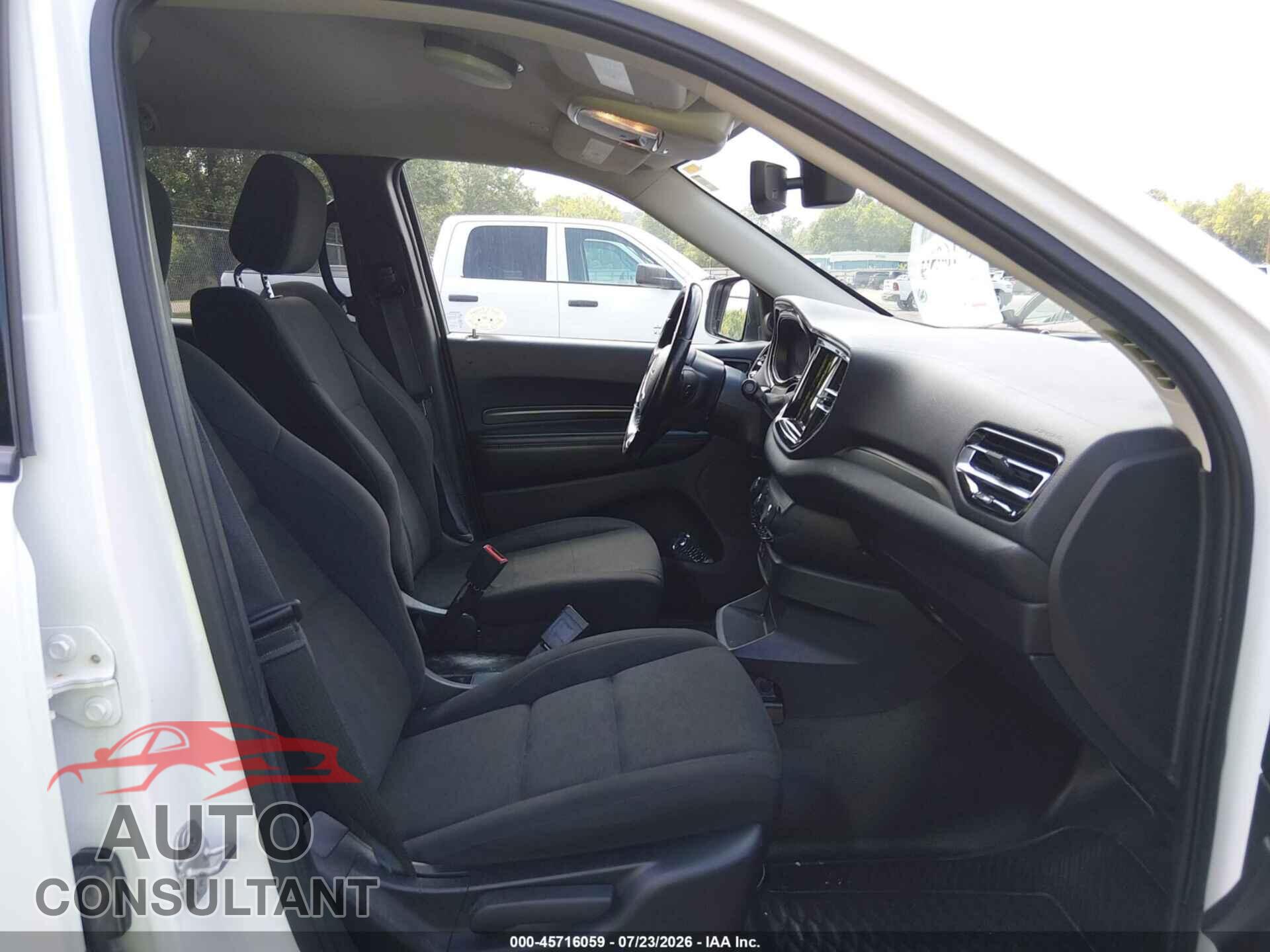 DODGE DURANGO 2021 - 1C4RDJFG3MC723254