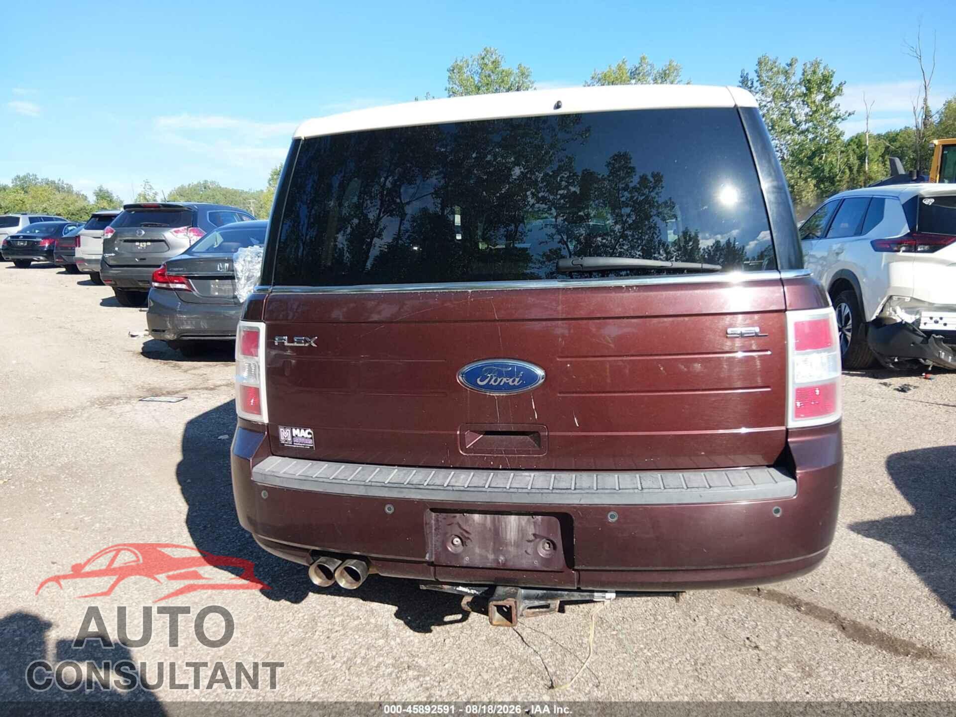 FORD FLEX 2009 - 2FMDK52C99BA05480