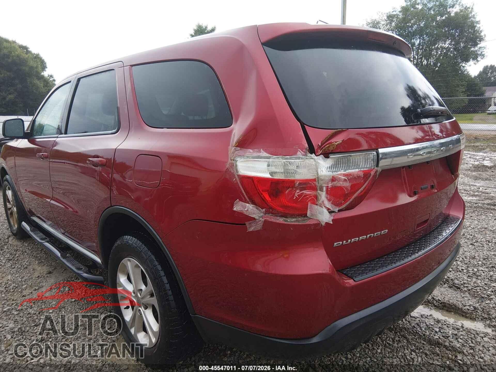 DODGE DURANGO 2013 - 1C4RDHAG2DC675973