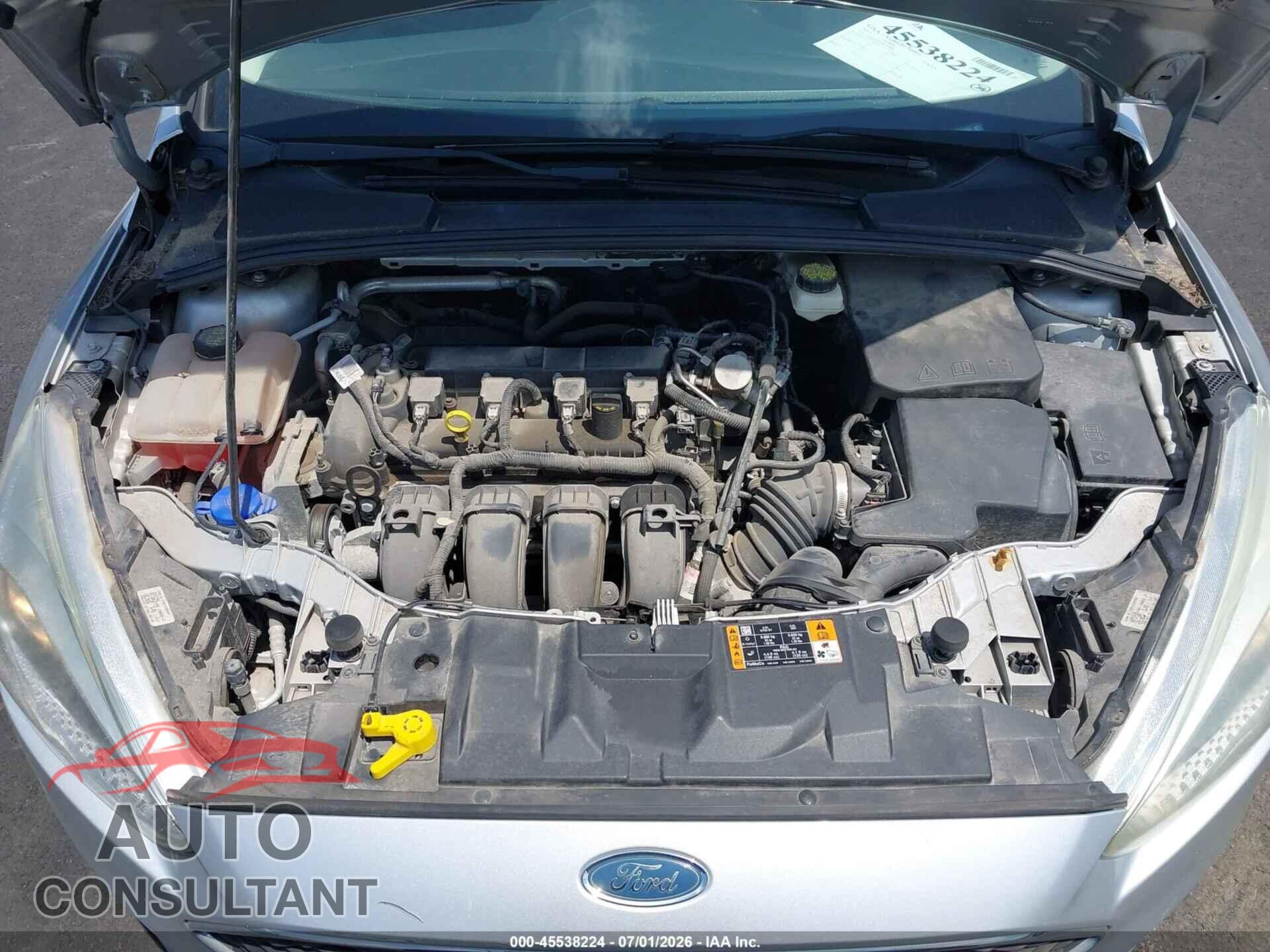 FORD FOCUS 2017 - 1FADP3F2XHL296880