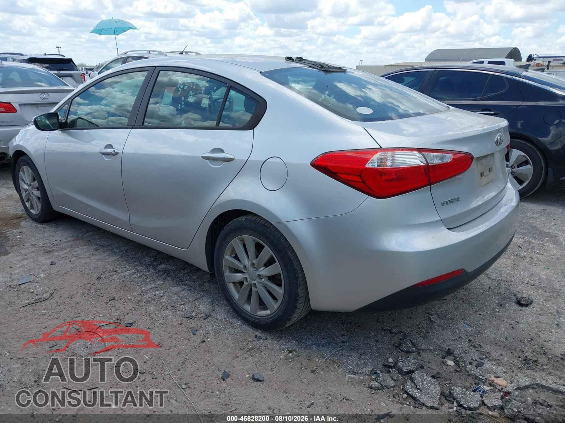 KIA FORTE 2014 - KNAFX4A60E5208807