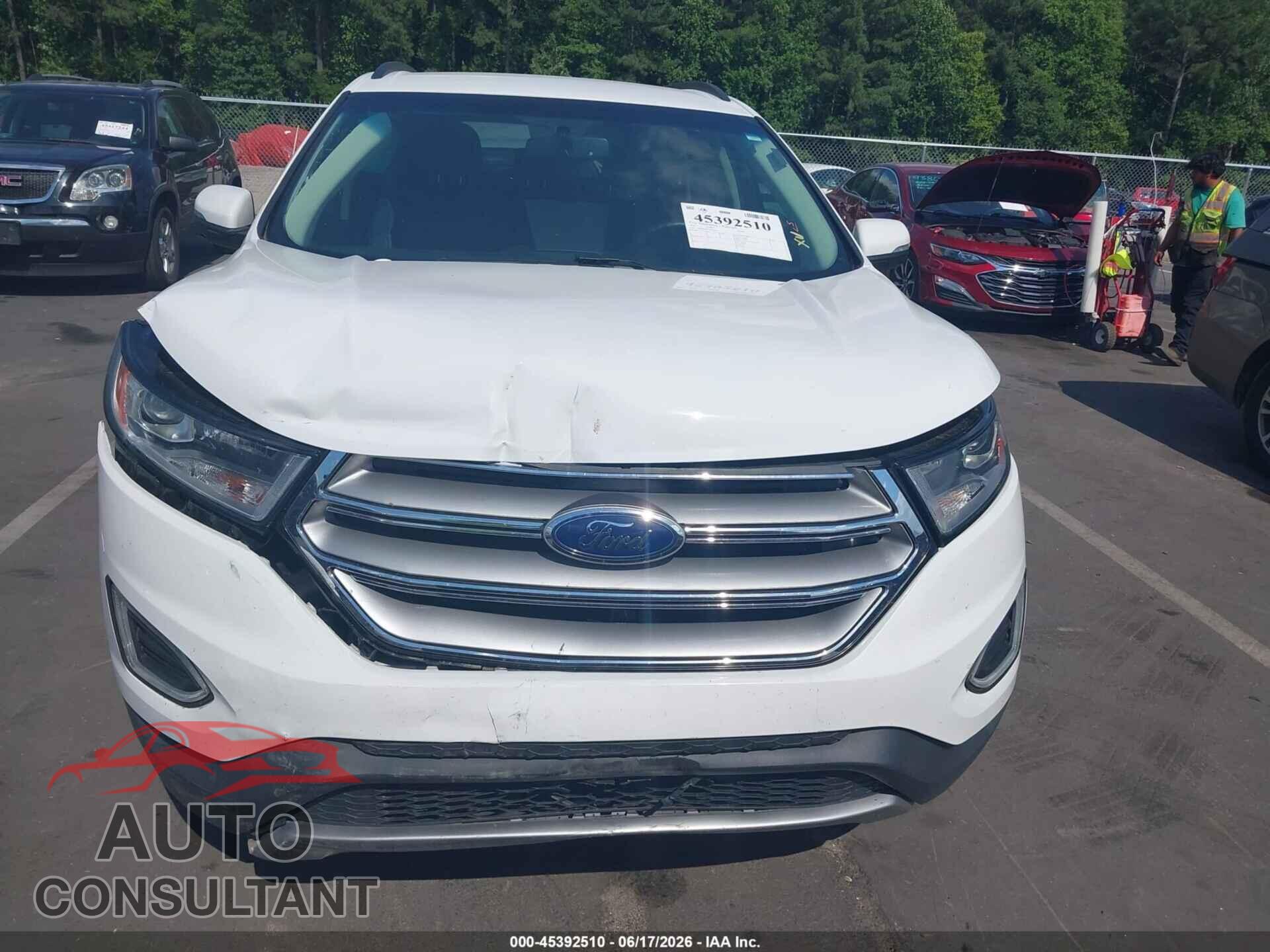 FORD EDGE 2017 - 2FMPK3J9XHBB93237