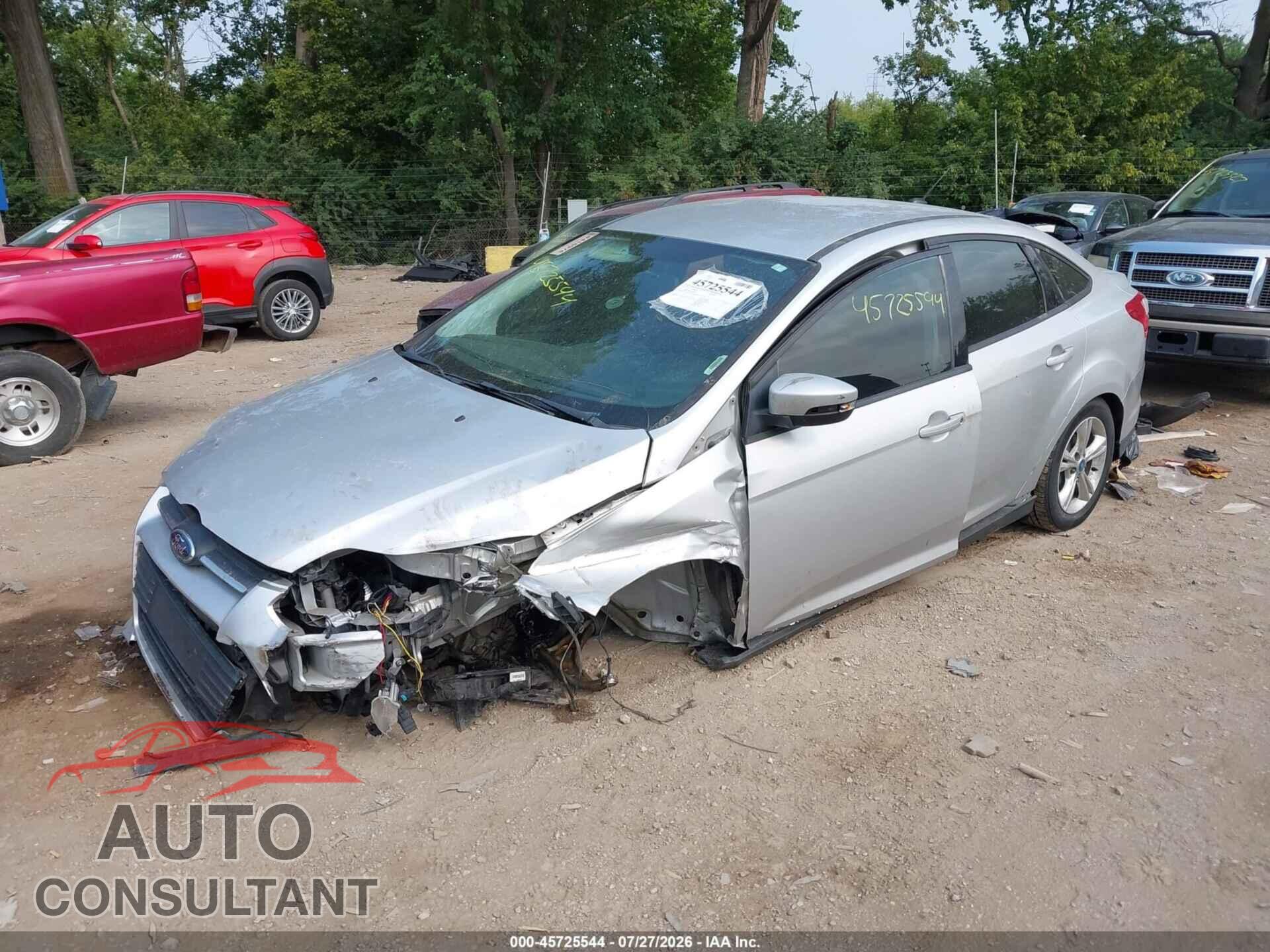 FORD FOCUS 2013 - 1FADP3F20DL167735