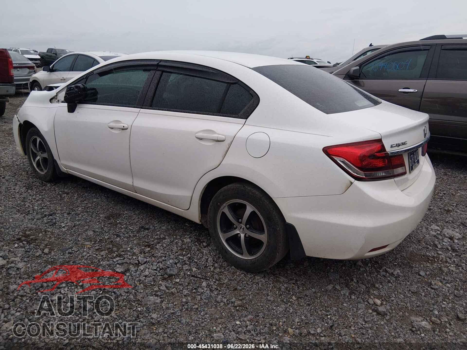 HONDA CIVIC 2015 - 19XFB2F70FE013495