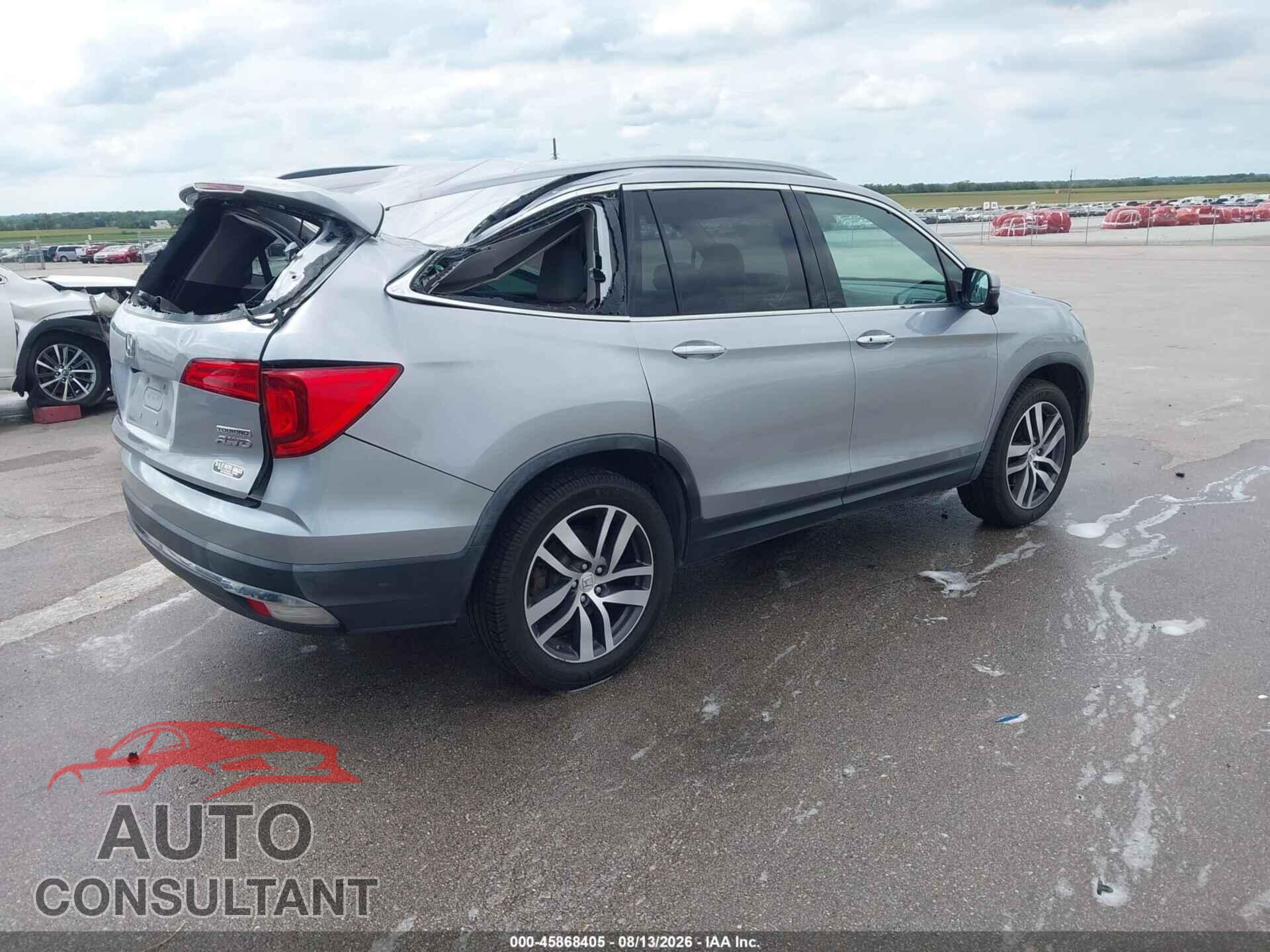 HONDA PILOT 2017 - 5FNYF6H96HB076133