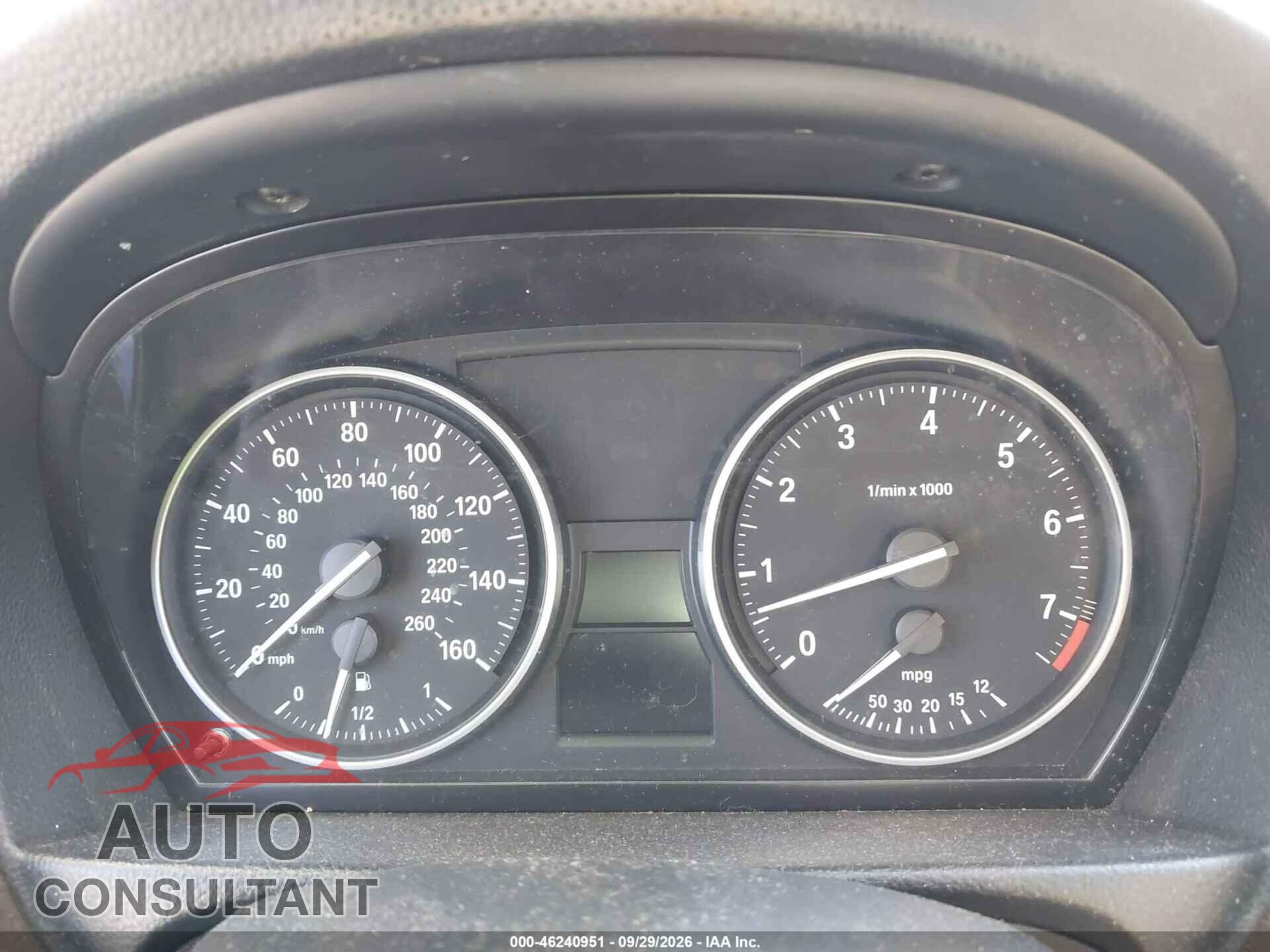BMW 328I 2009 - WBAPH53529A436722