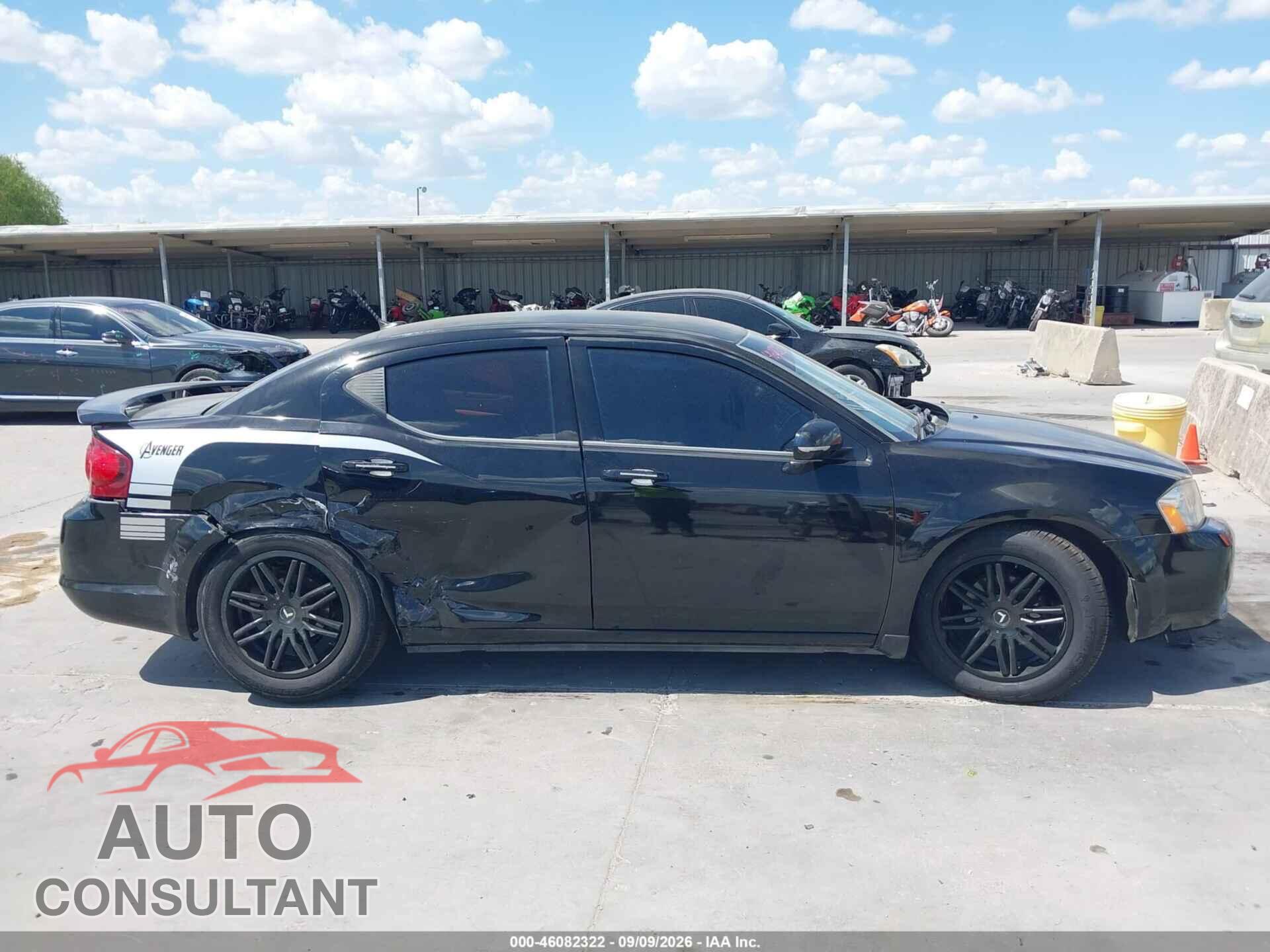 DODGE AVENGER 2011 - 1B3BD2FB9BN587274