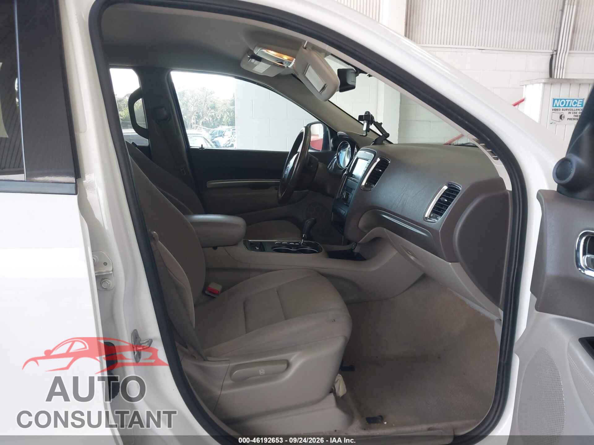 DODGE DURANGO 2013 - 1C4RDHAG6DC652857