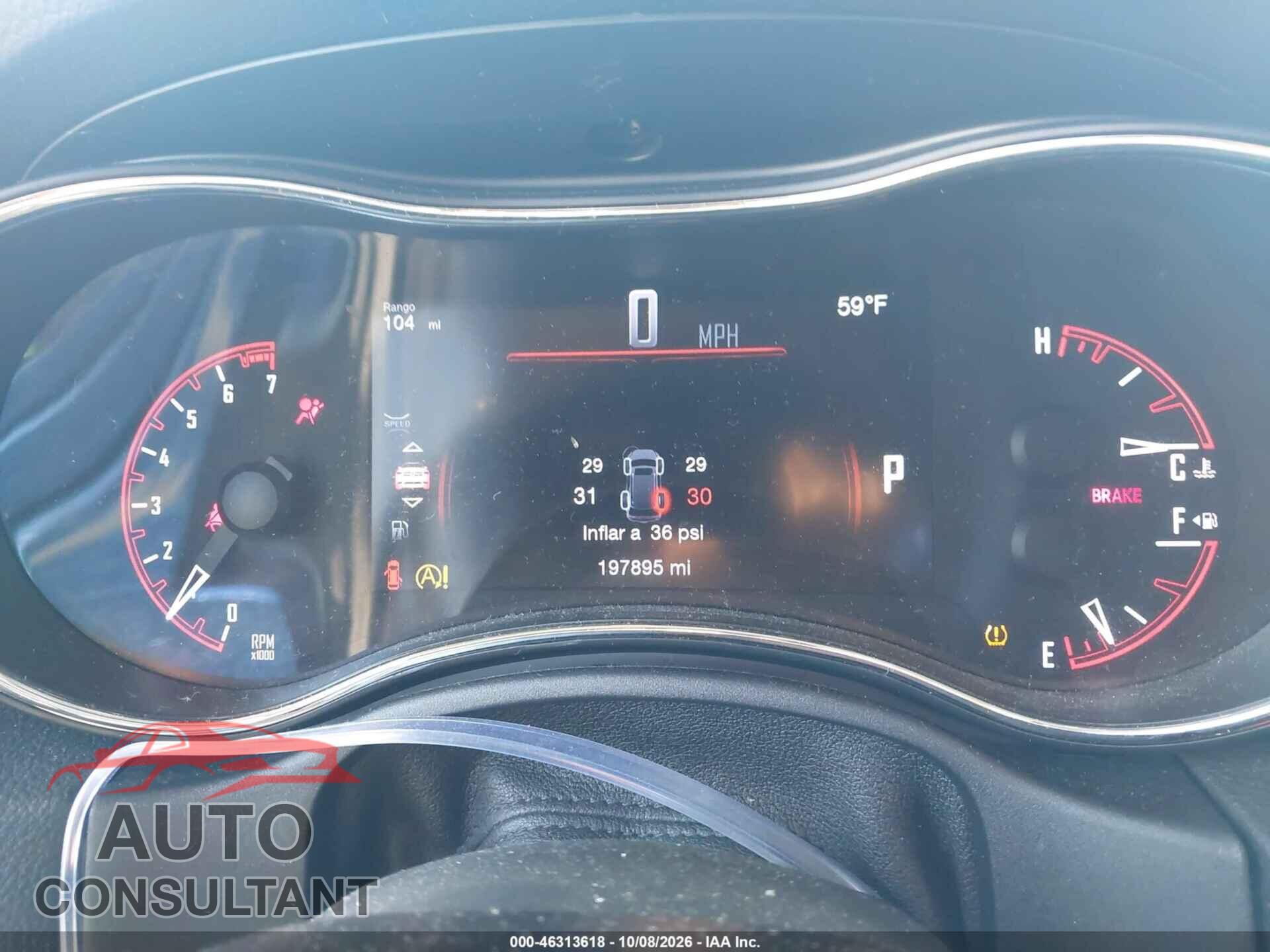 DODGE DURANGO 2017 - 1C4RDJDG7HC860271