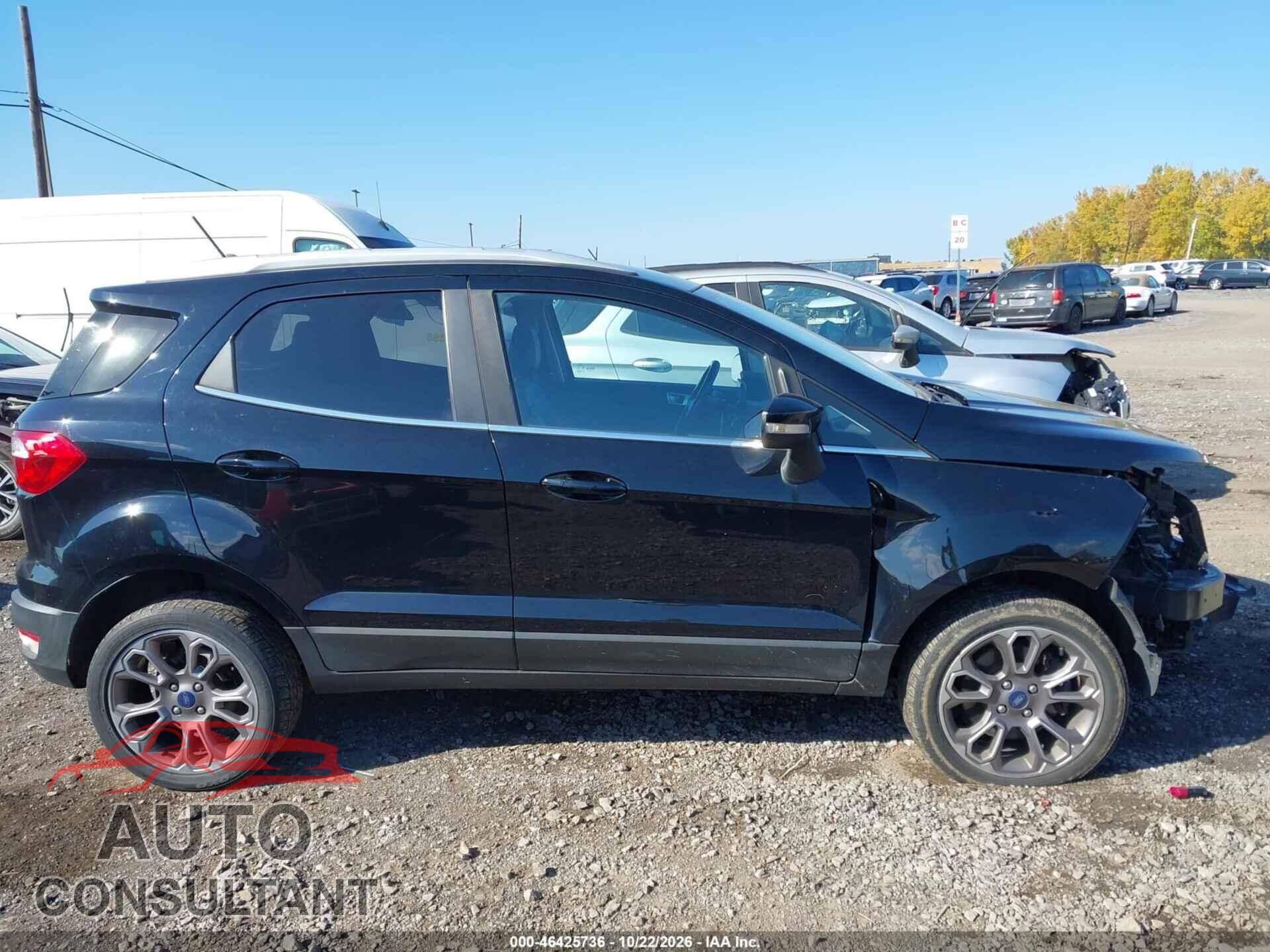 FORD ECOSPORT 2020 - MAJ6S3KL6LC321577