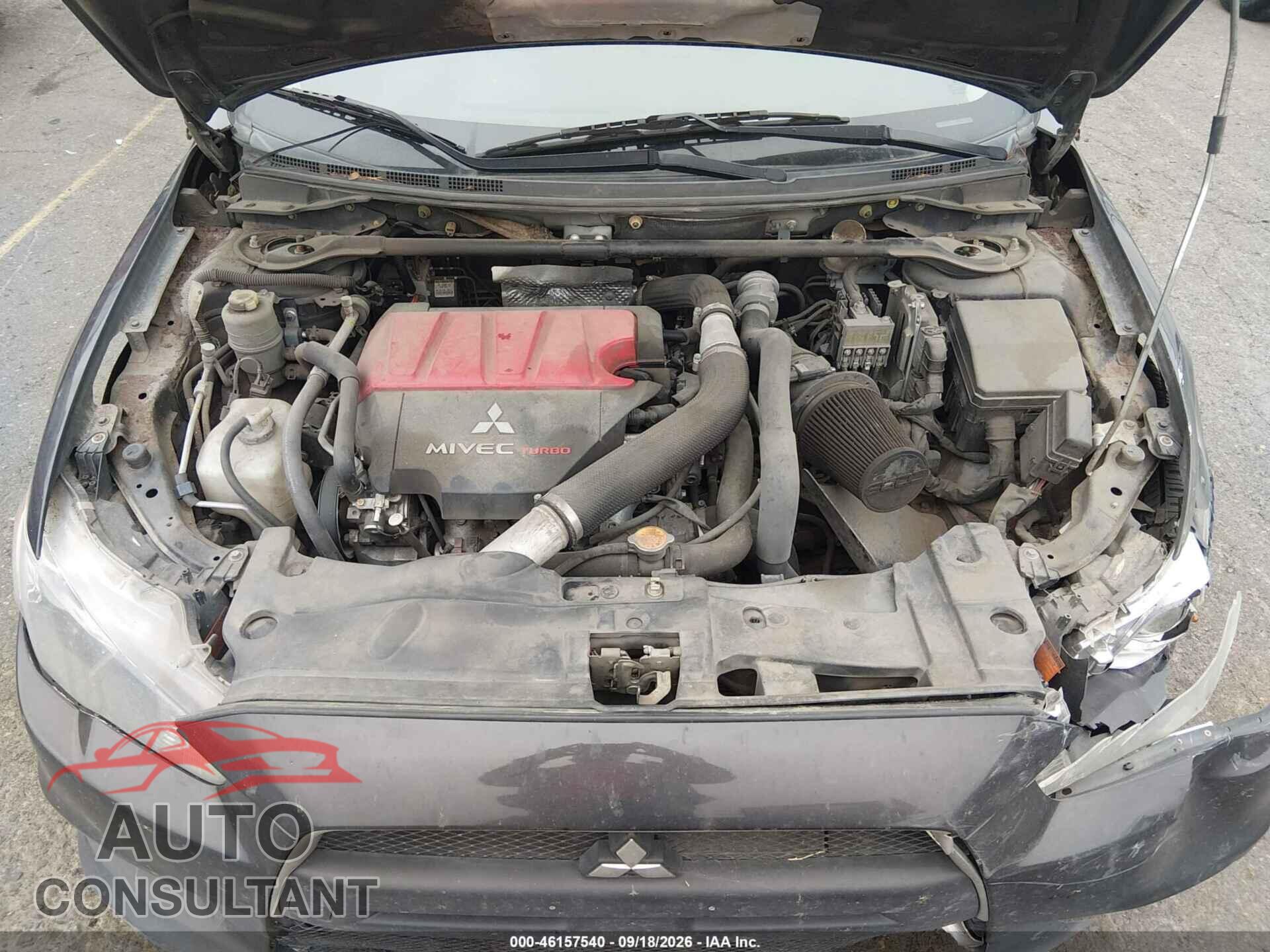 MITSUBISHI LANCER EVOLUTION 2013 - JA32W5FV9DU005024