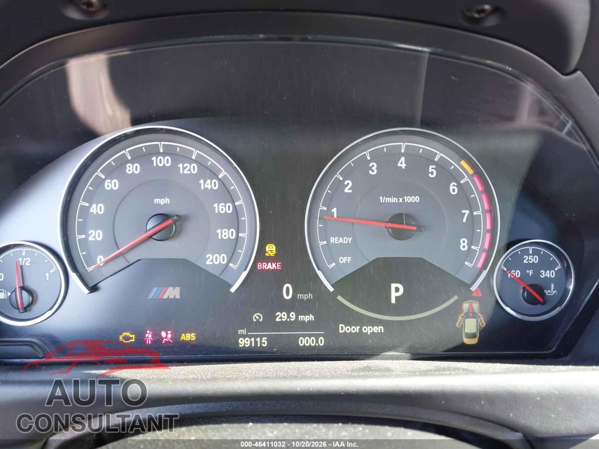 BMW M4 2015 - WBS3R9C5XFK334704