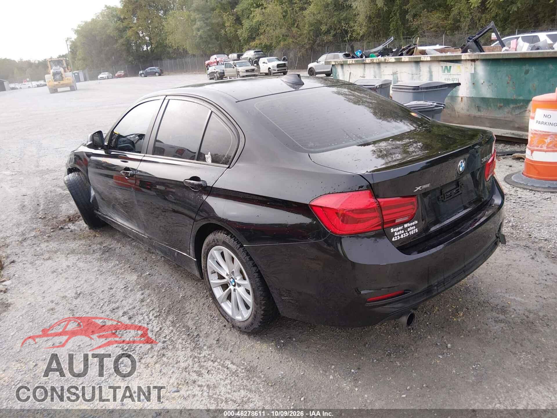 BMW 320I 2016 - WBA8E5G53GNU22194