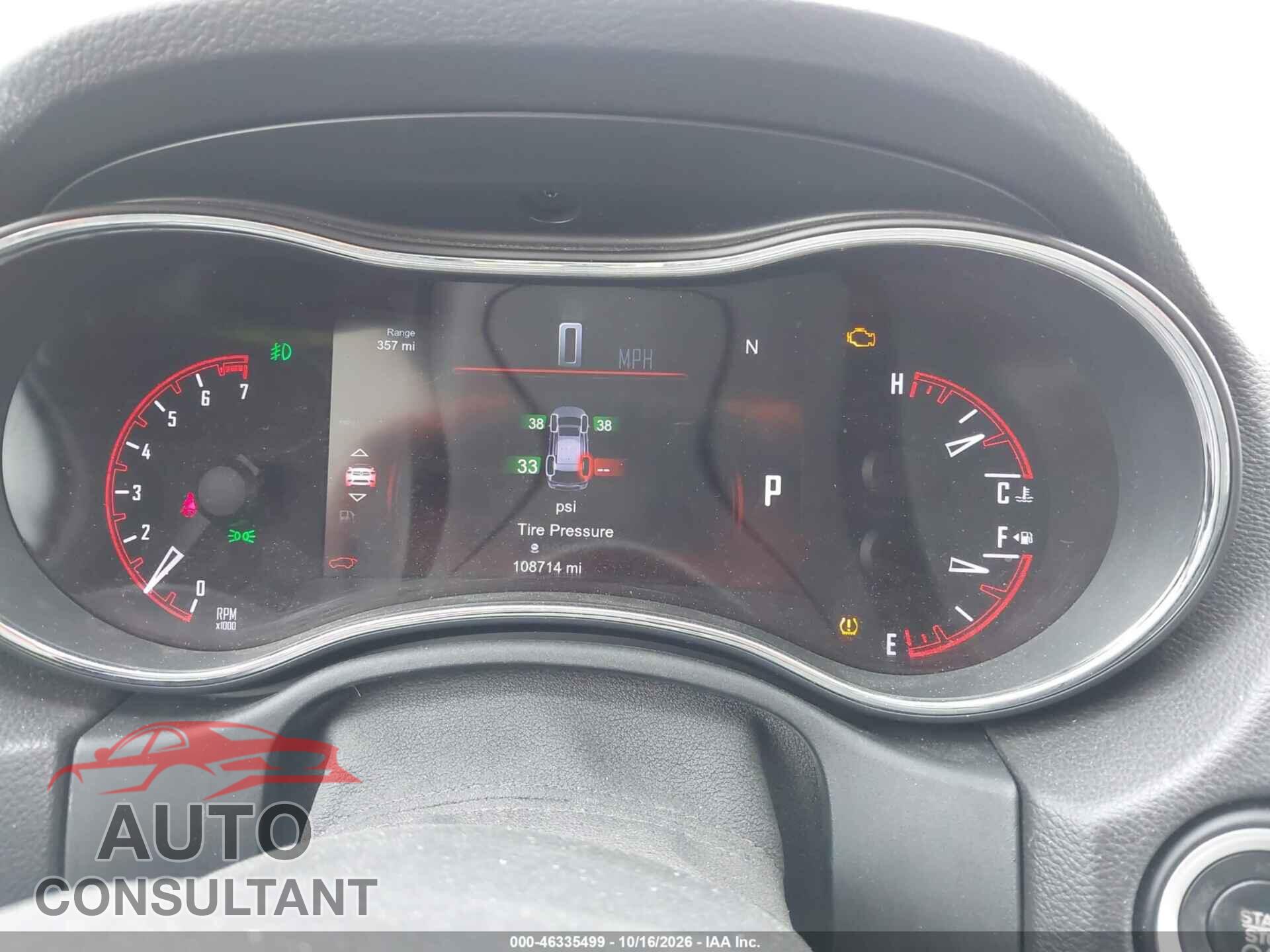 DODGE DURANGO 2014 - 1C4RDJDG4EC426661