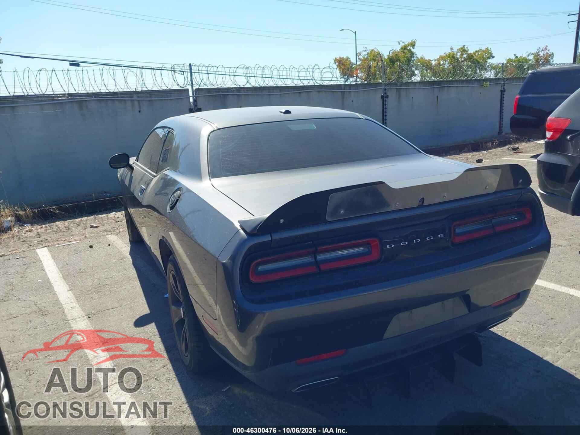DODGE CHALLENGER 2019 - 2C3CDZAG4KH712564