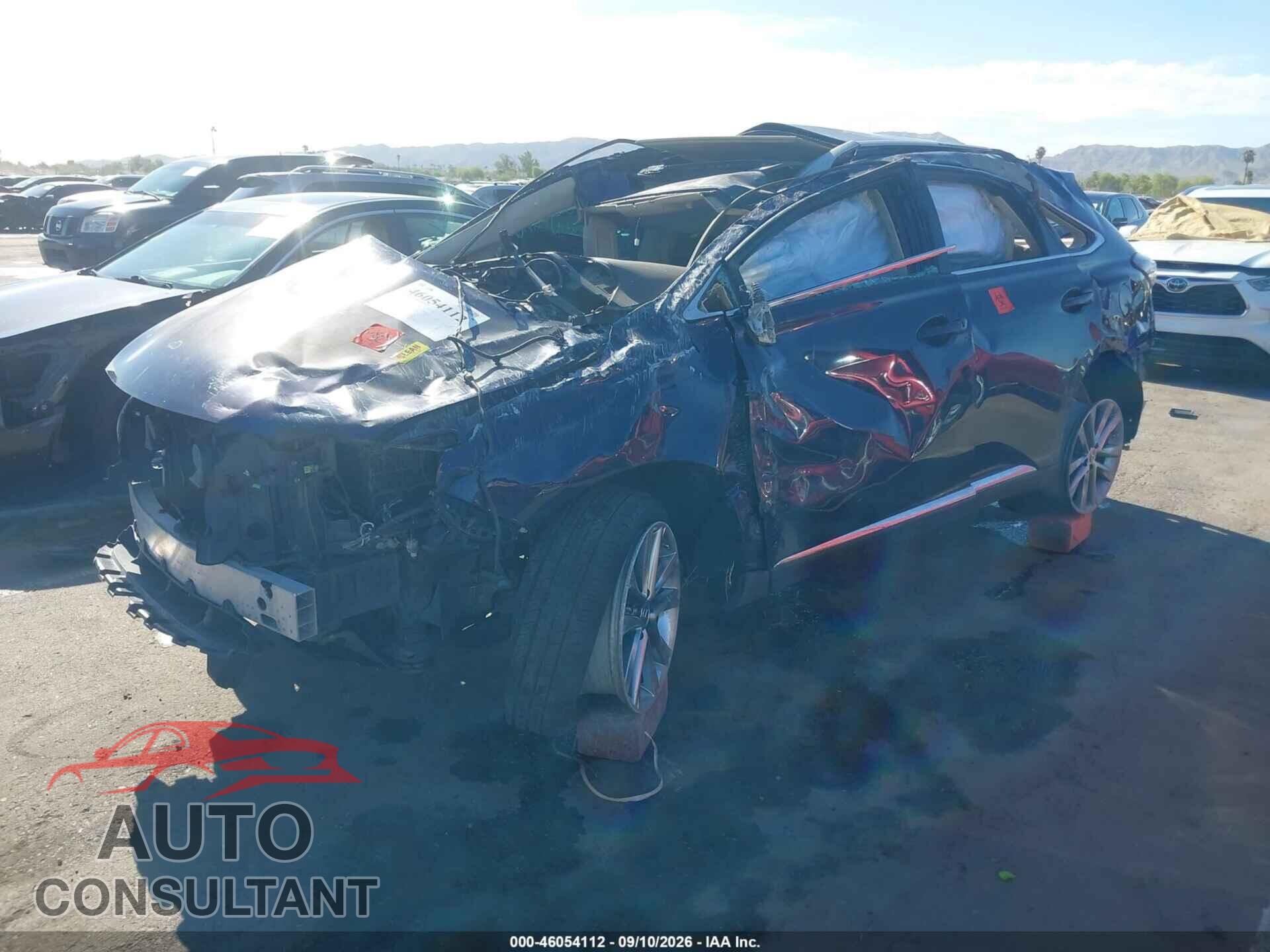 LEXUS RX 350 2013 - 2T2ZK1BA3DC093973