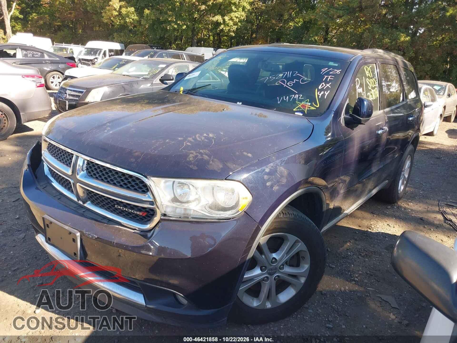 DODGE DURANGO 2013 - 1C4SDJDT8DC684792