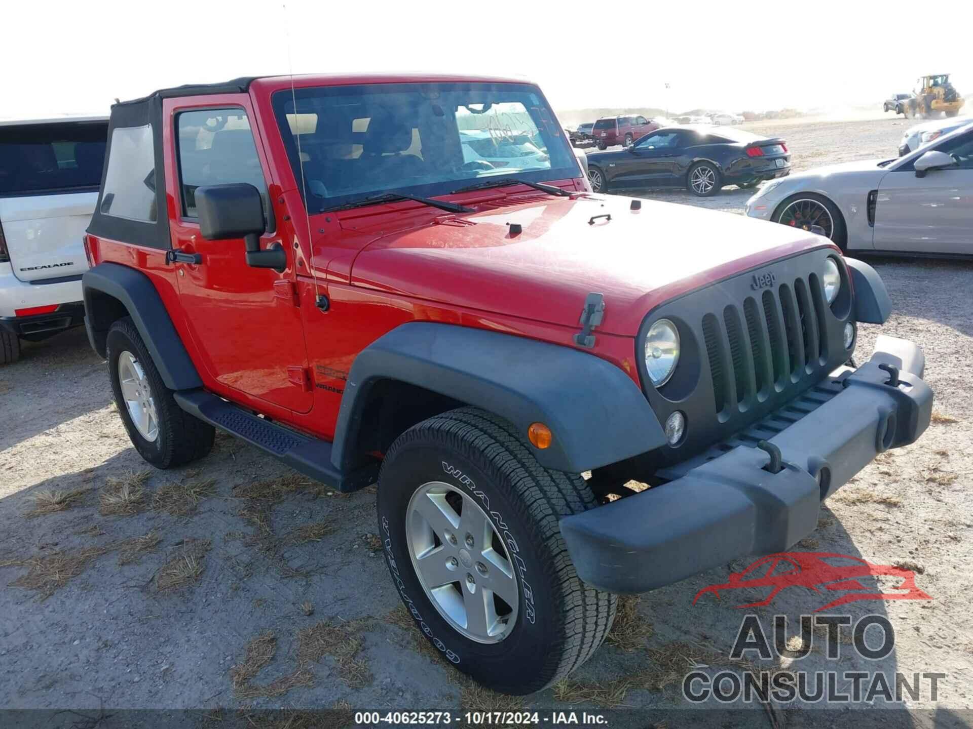 JEEP WRANGLER 2014 - 1C4AJWAG2EL121697