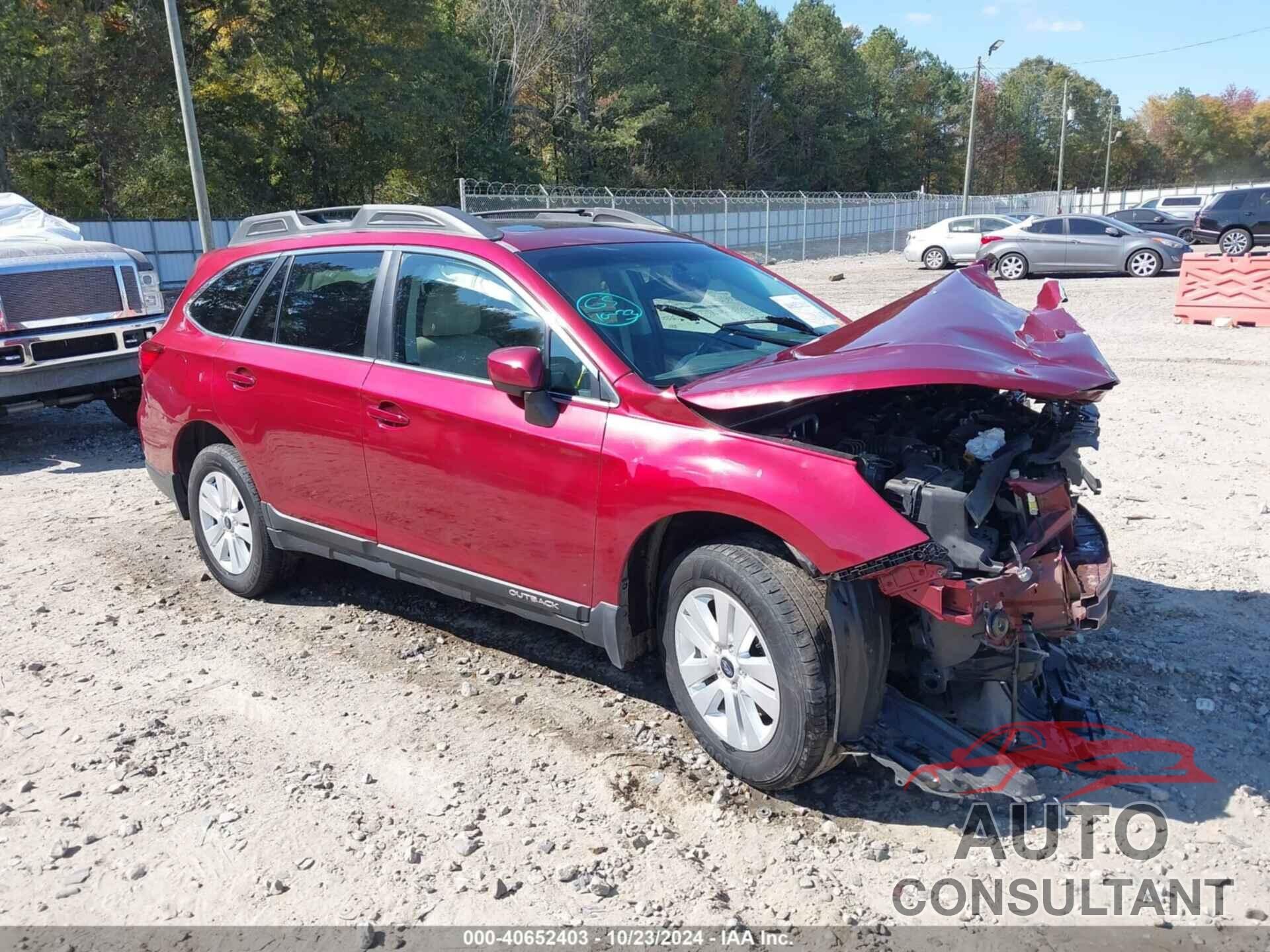 SUBARU OUTBACK 2017 - 4S4BSADC6H3206717