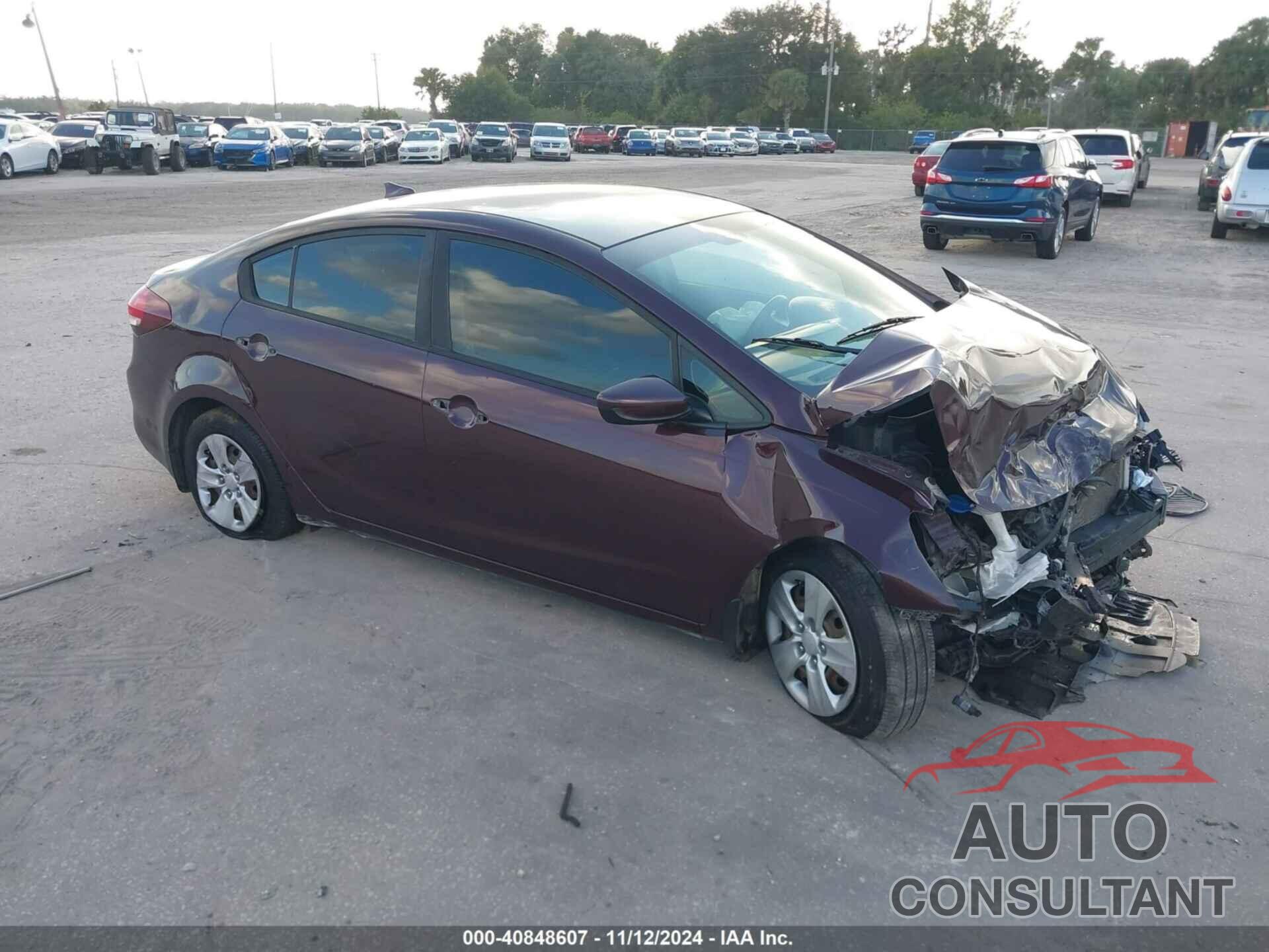 KIA FORTE 2018 - 3KPFL4A70JE185390