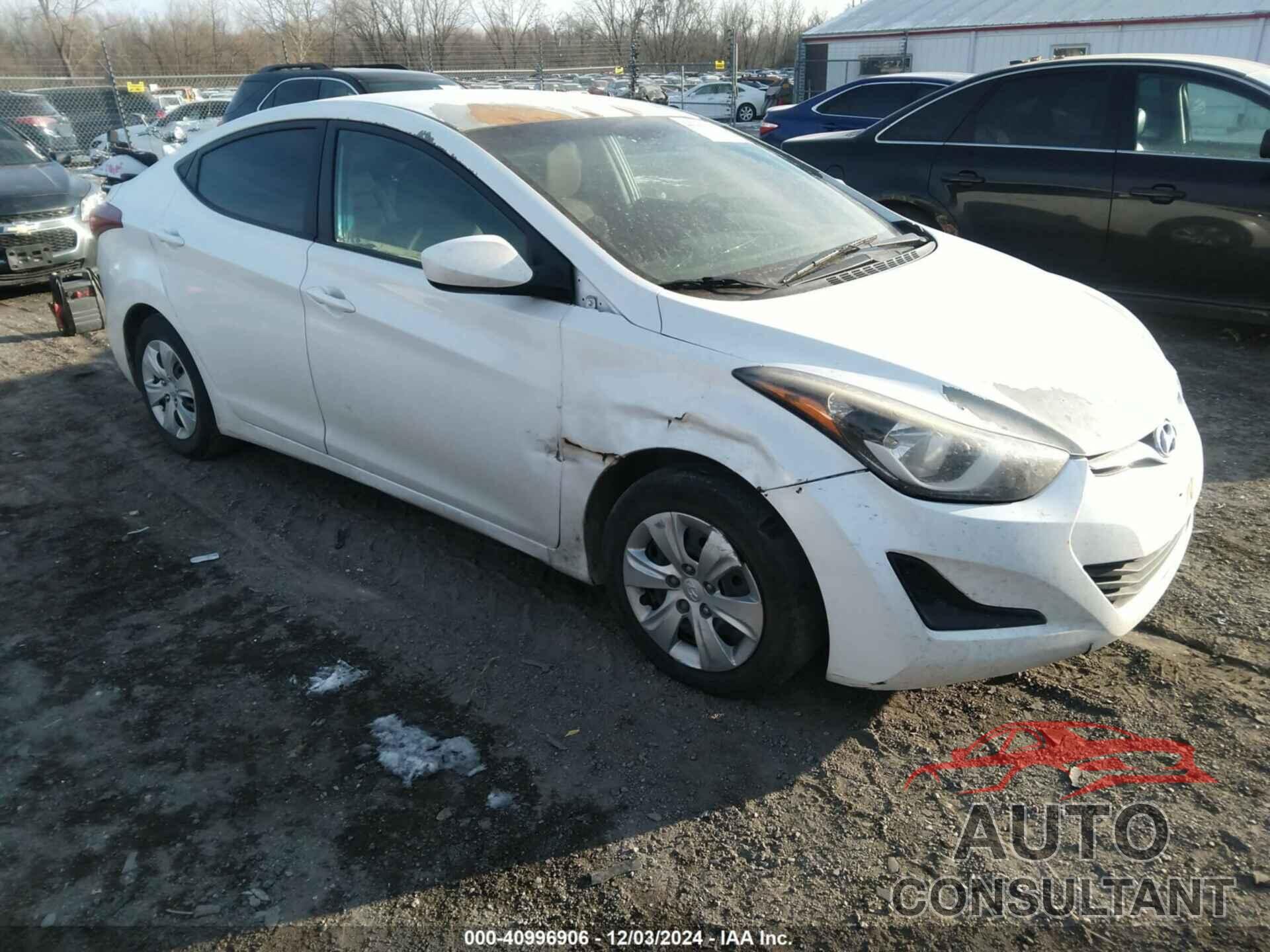 HYUNDAI ELANTRA 2016 - 5NPDH4AE6GH787979