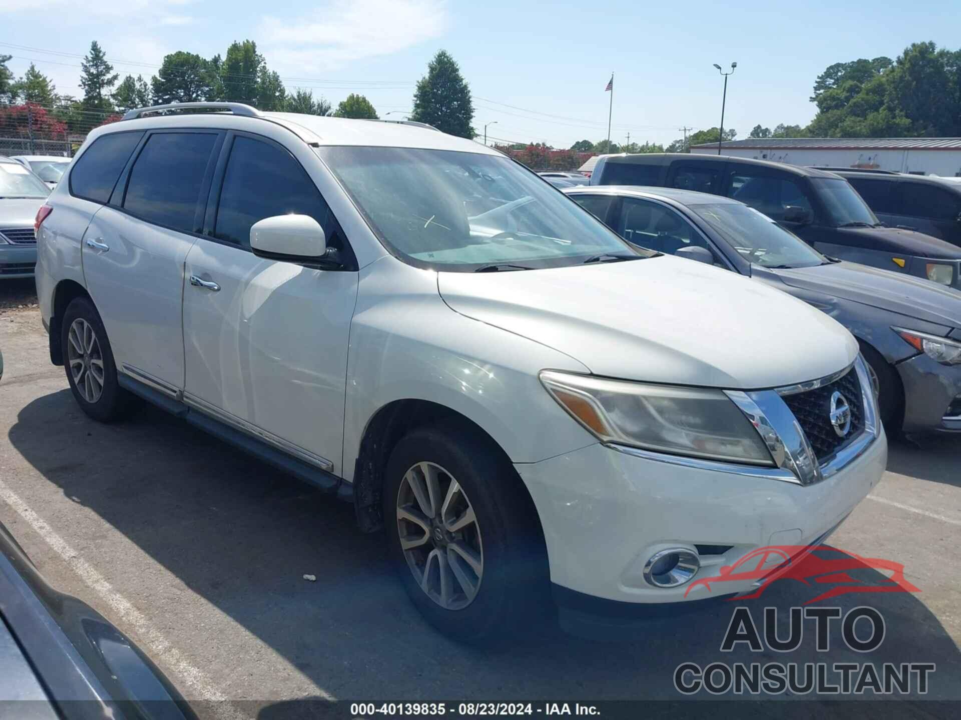NISSAN PATHFINDER 2013 - 5N1AR2MN2DC675229