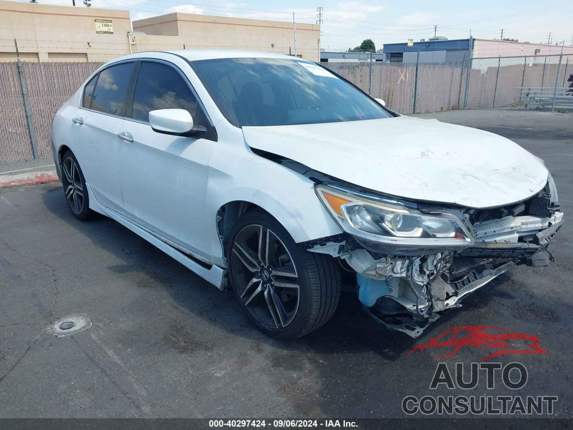 HONDA ACCORD 2017 - 1HGCR2F52HA023434