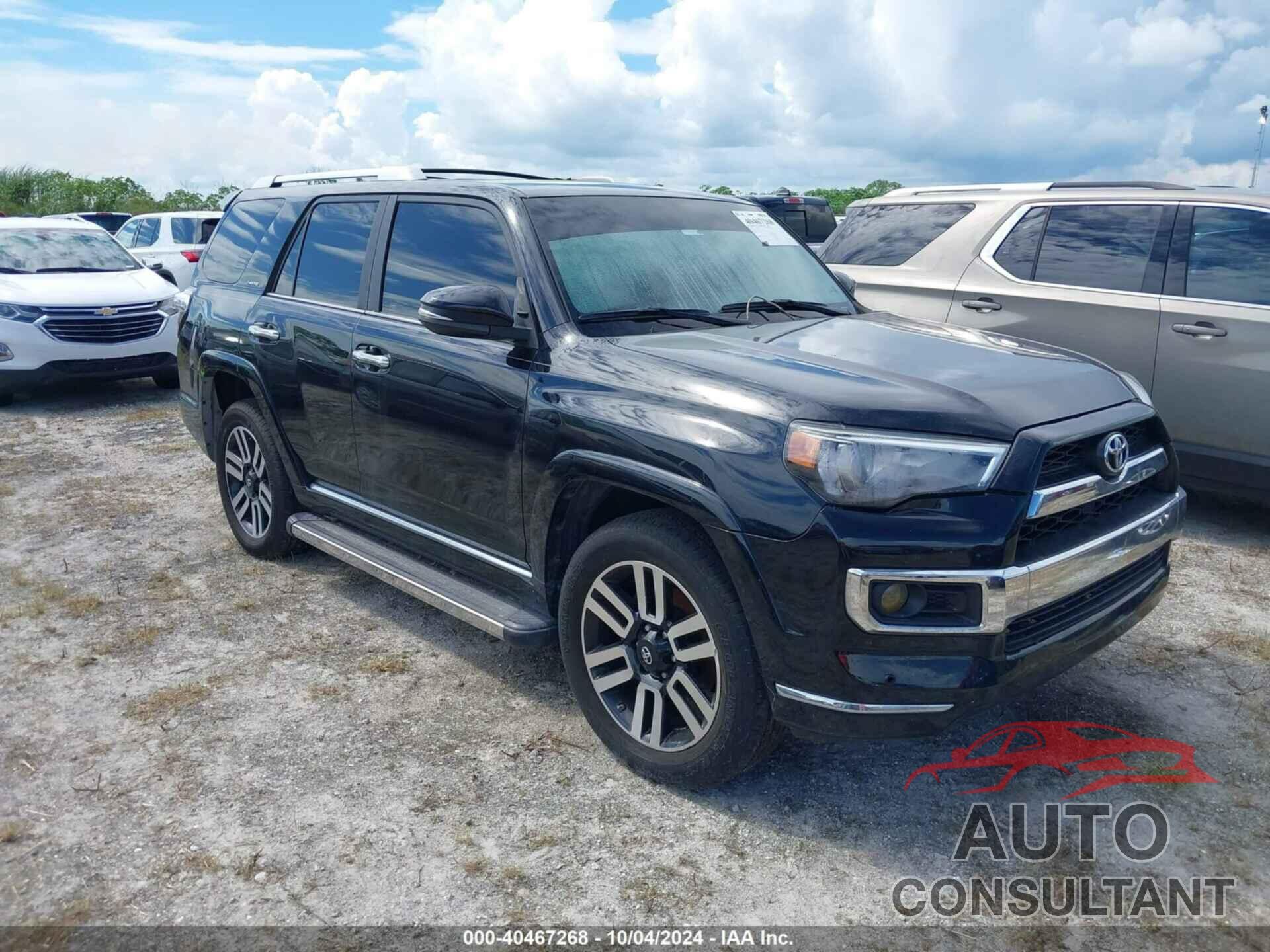 TOYOTA 4RUNNER 2019 - JTEBU5JR0K5623921