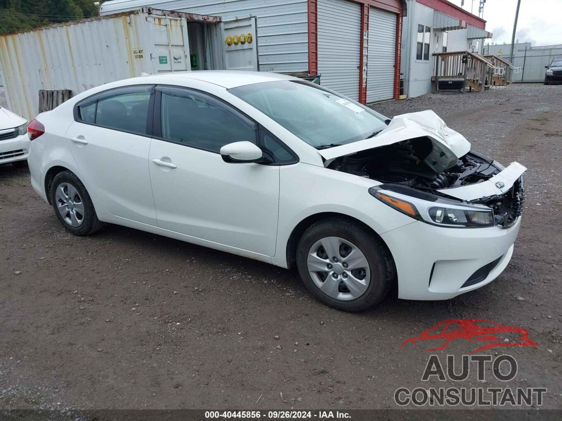 KIA FORTE 2017 - 3KPFK4A75HE100833