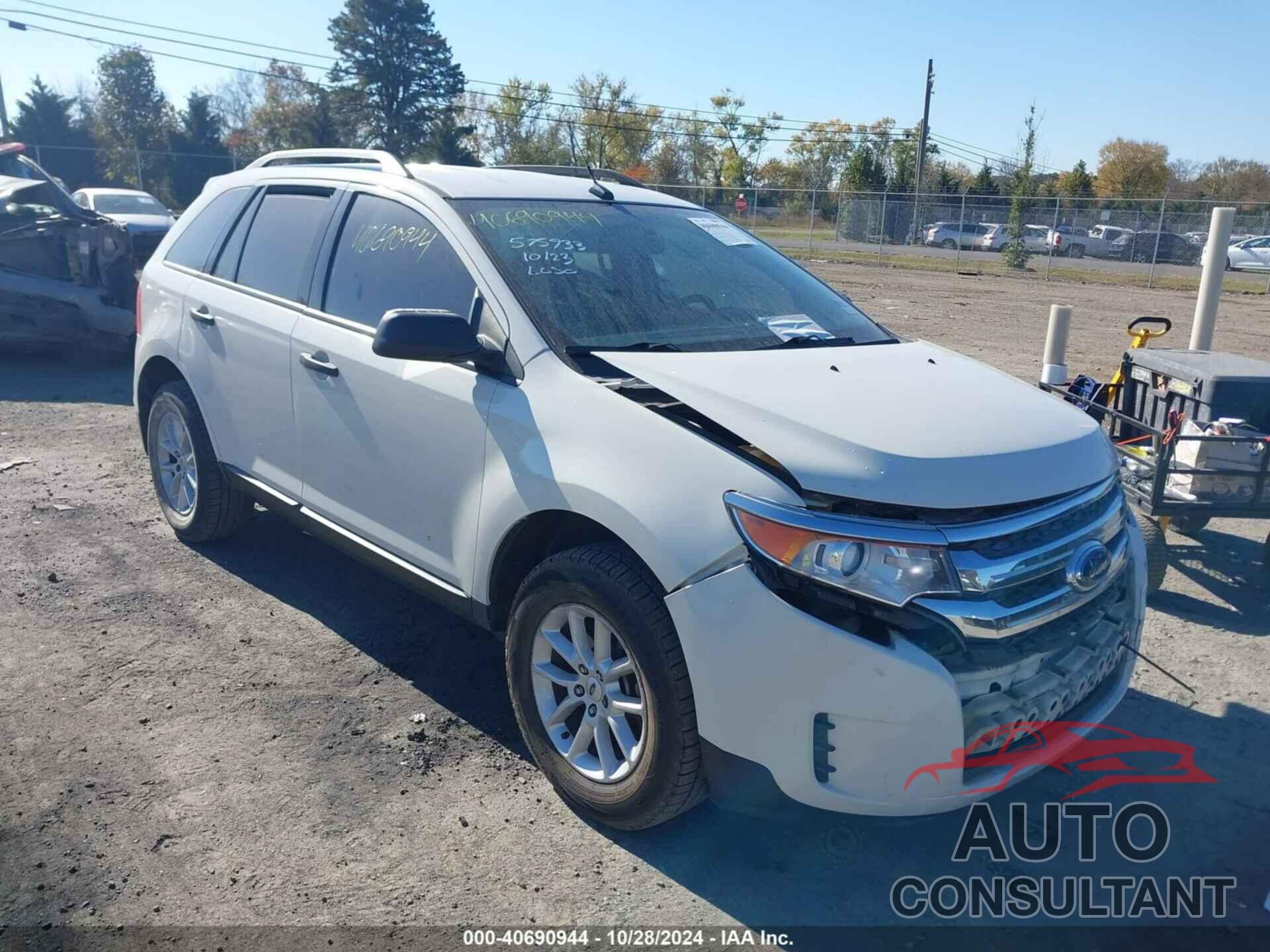 FORD EDGE 2013 - 2FMDK3GC7DBE18052