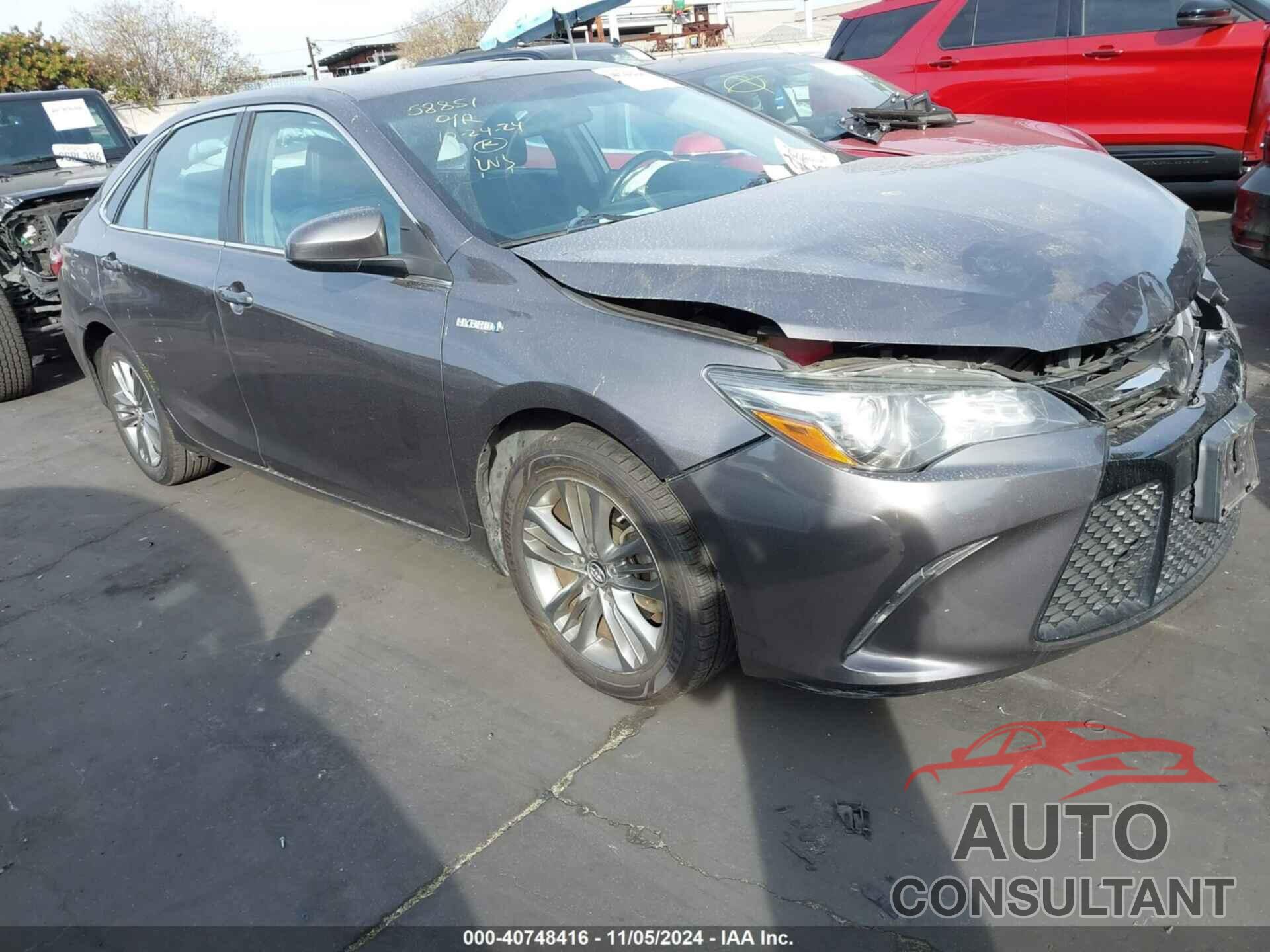 TOYOTA CAMRY HYBRID 2017 - 4T1BD1FK5HU212632