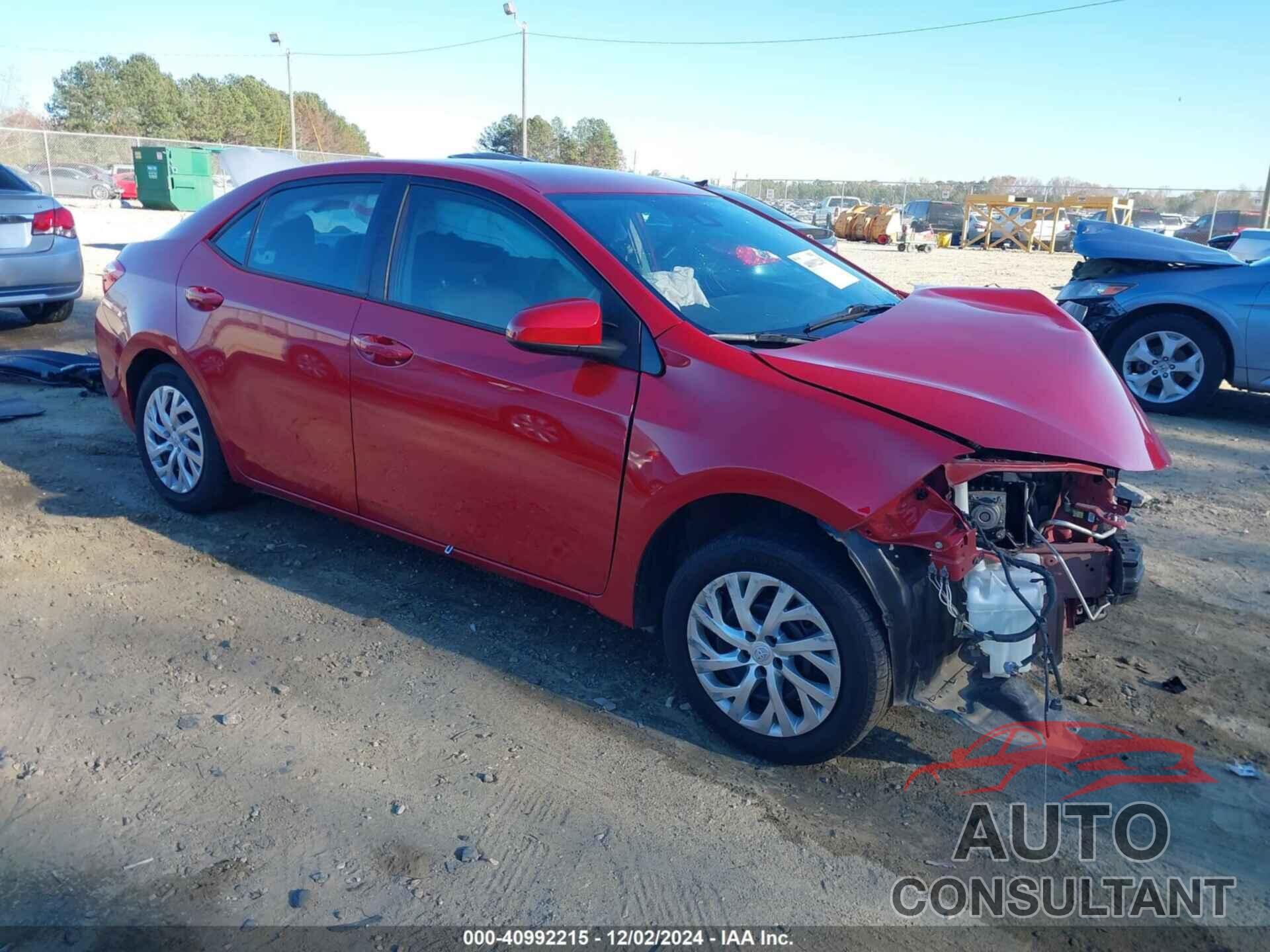 TOYOTA COROLLA 2017 - 5YFBURHEXHP667662