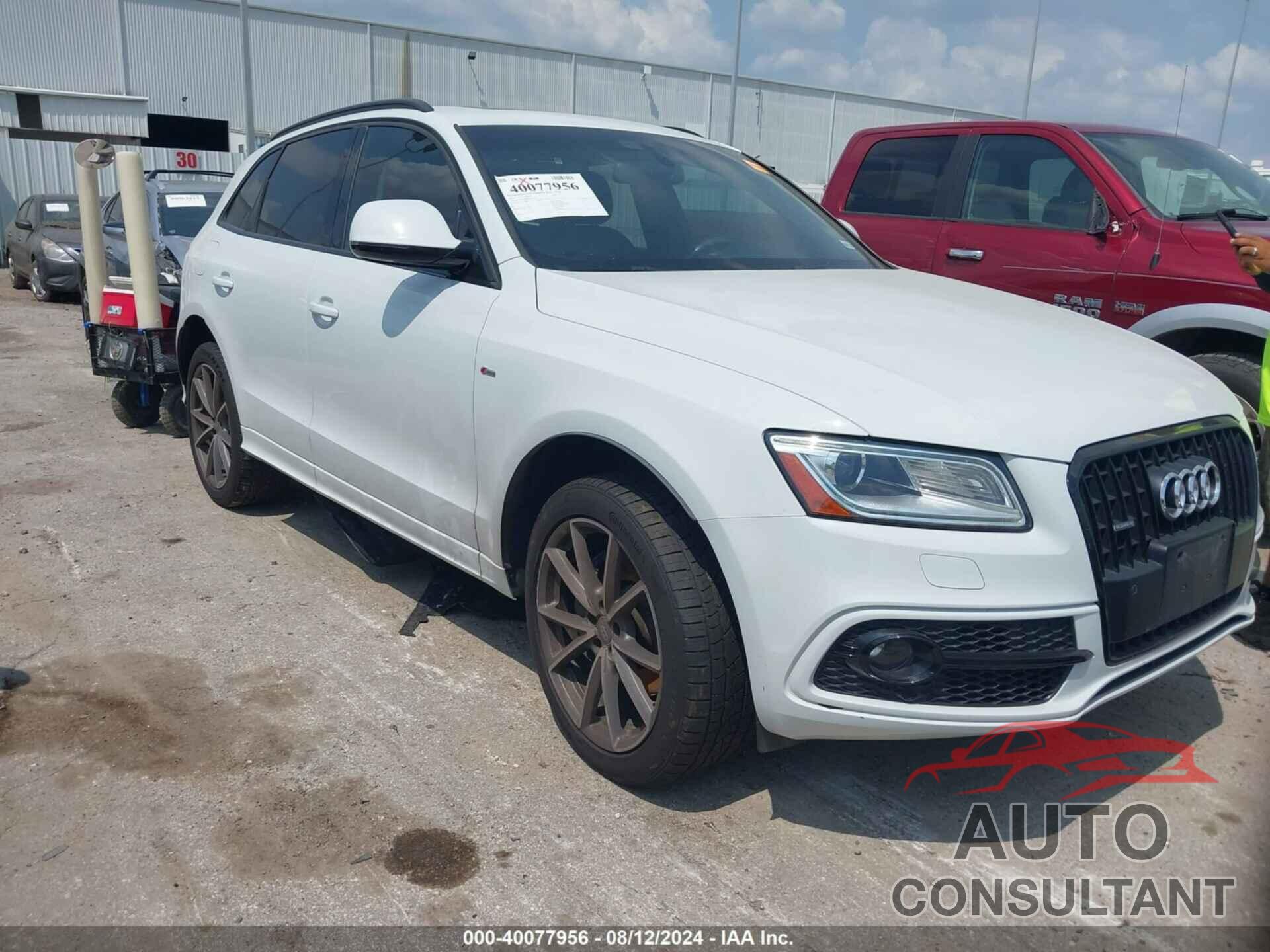 AUDI Q5 2016 - WA1D7AFP3GA013167