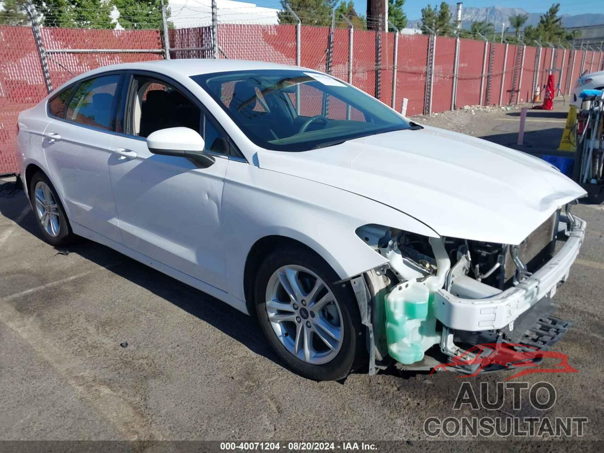 FORD FUSION 2018 - 3FA6P0HD3JR207633