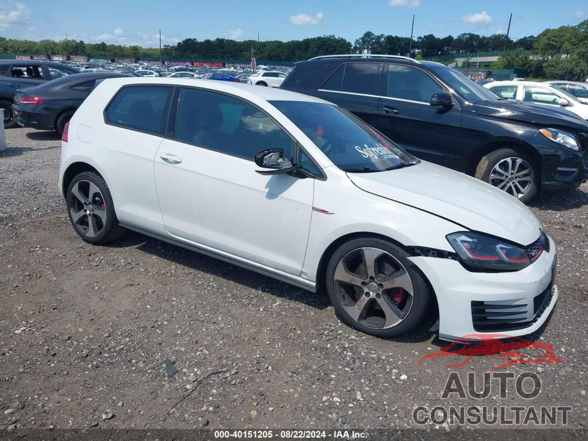 VOLKSWAGEN GOLF GTI 2017 - 3VWYT7AU0HM001367