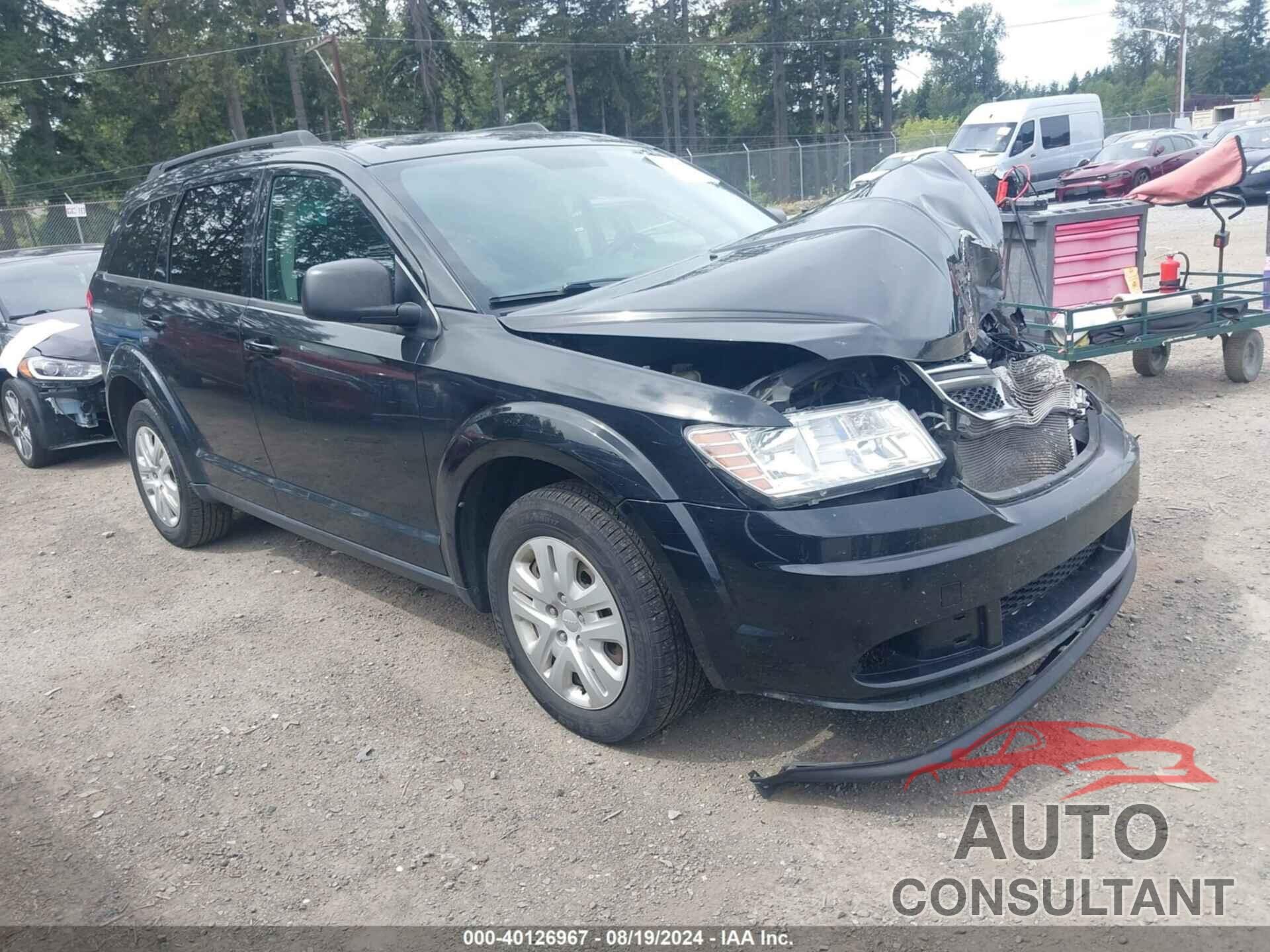 DODGE JOURNEY 2018 - 3C4PDCAB0JT242537