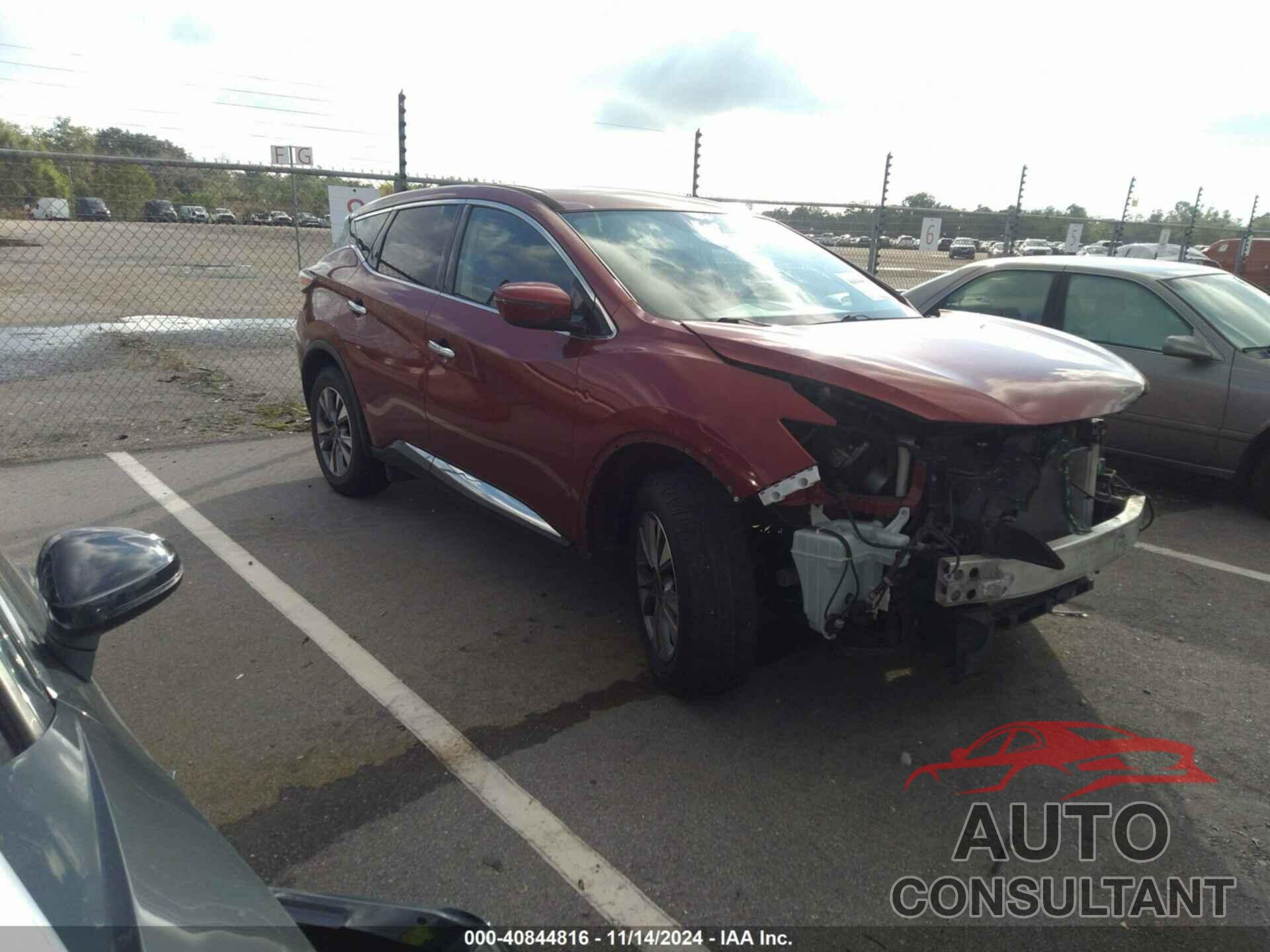 NISSAN MURANO 2017 - 5N1AZ2MG4HN128006
