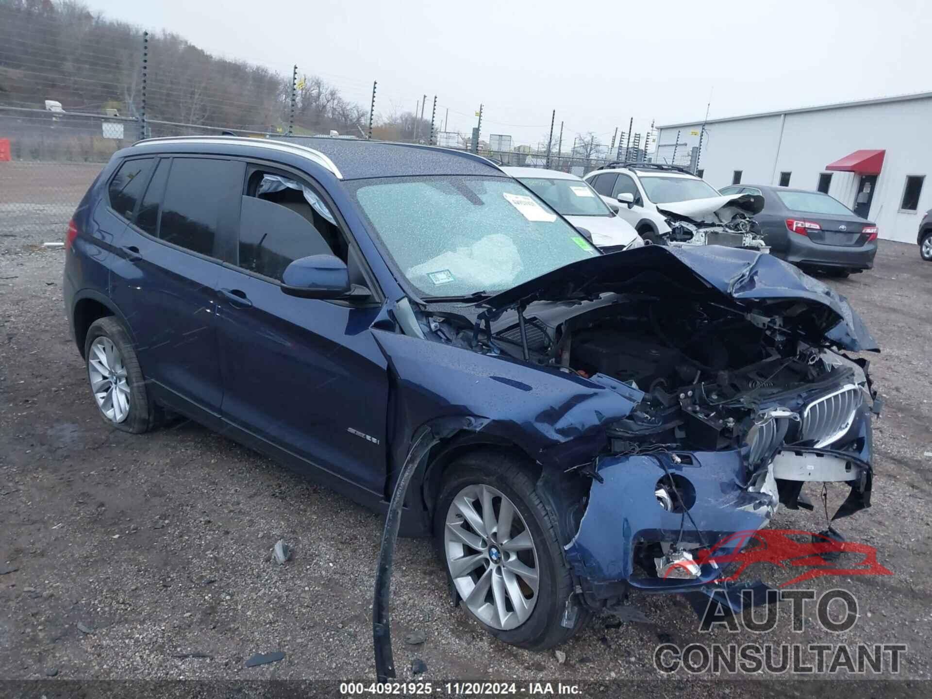 BMW X3 2017 - 5UXWZ7C30H0X42701