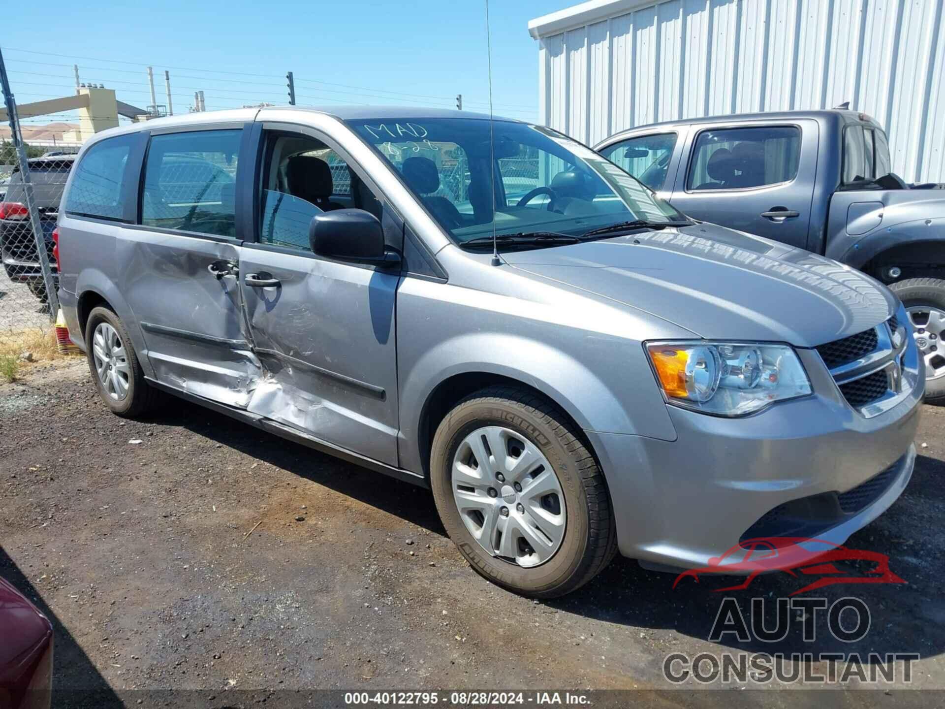 DODGE GRAND CARAVAN 2016 - 2C4RDGBG9GR182599