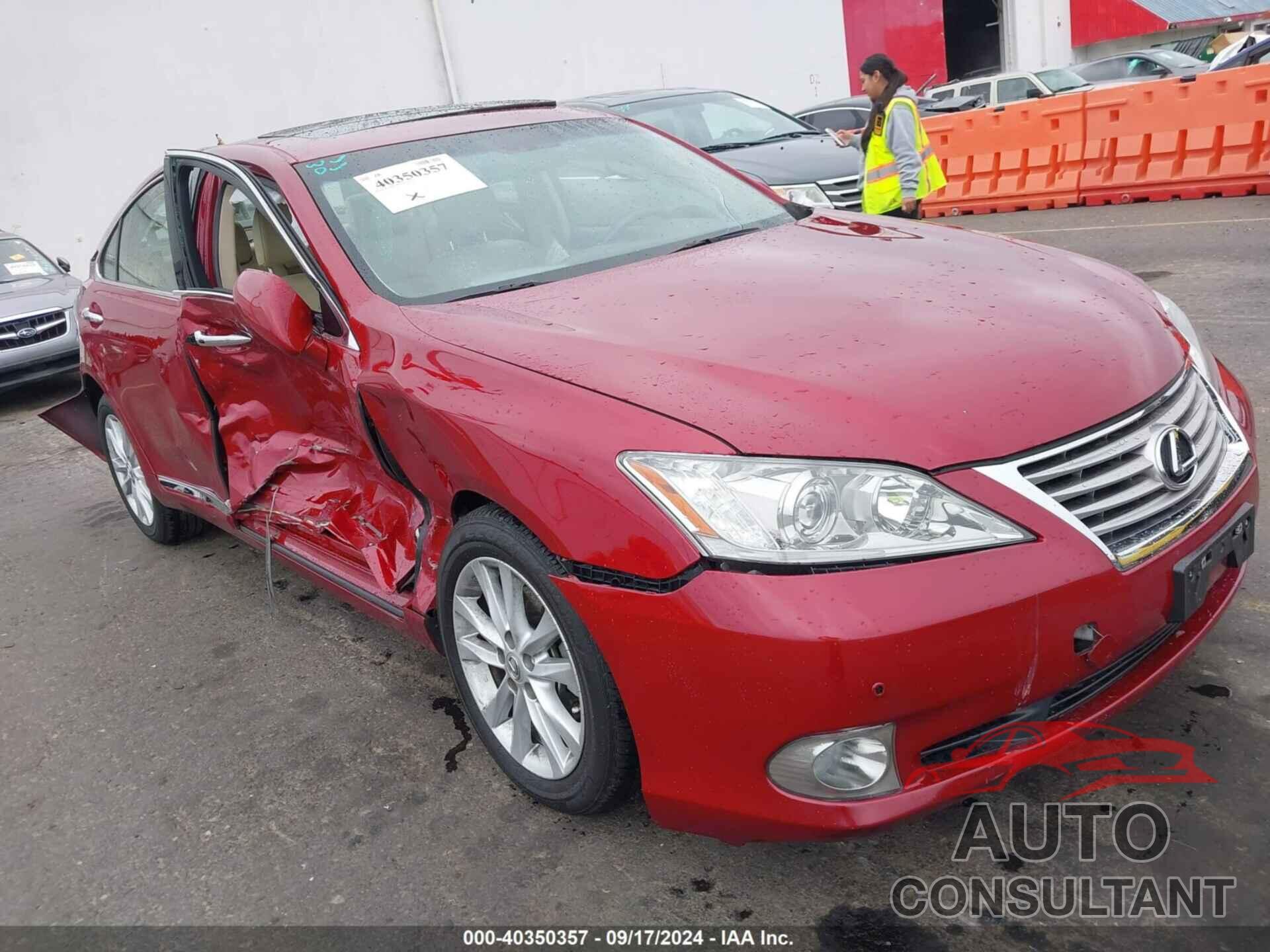 LEXUS ES 350 2011 - JTHBK1EG6B2466990