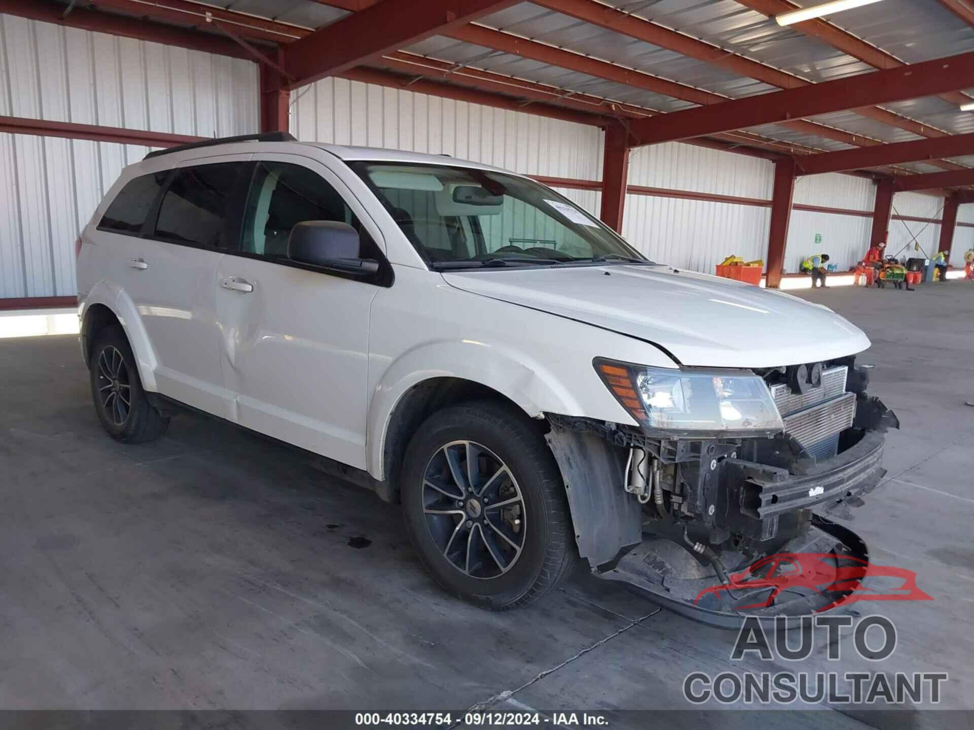 DODGE JOURNEY 2018 - 3C4PDCAB7JT526697