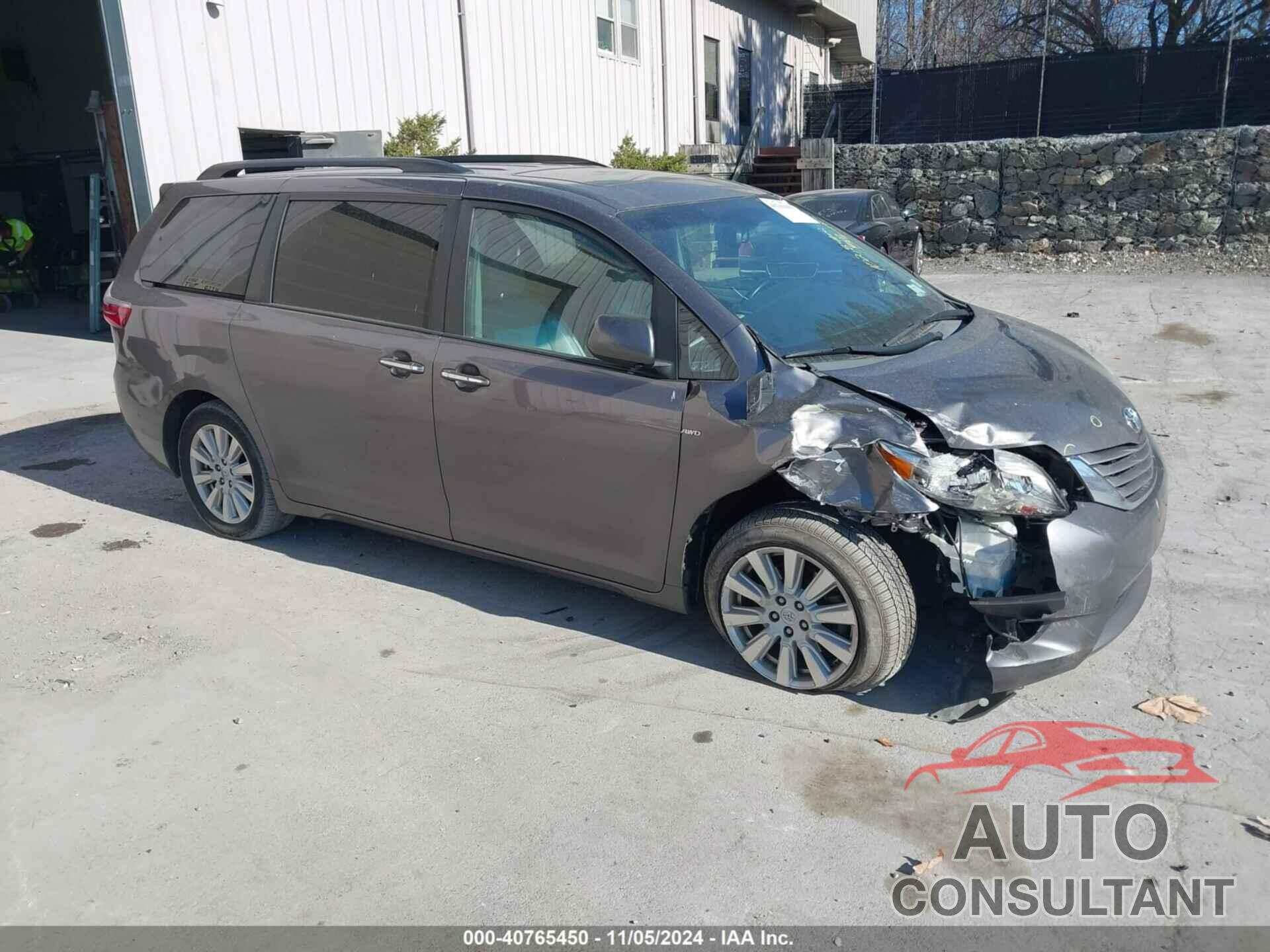 TOYOTA SIENNA 2017 - 5TDDZ3DC3HS176496