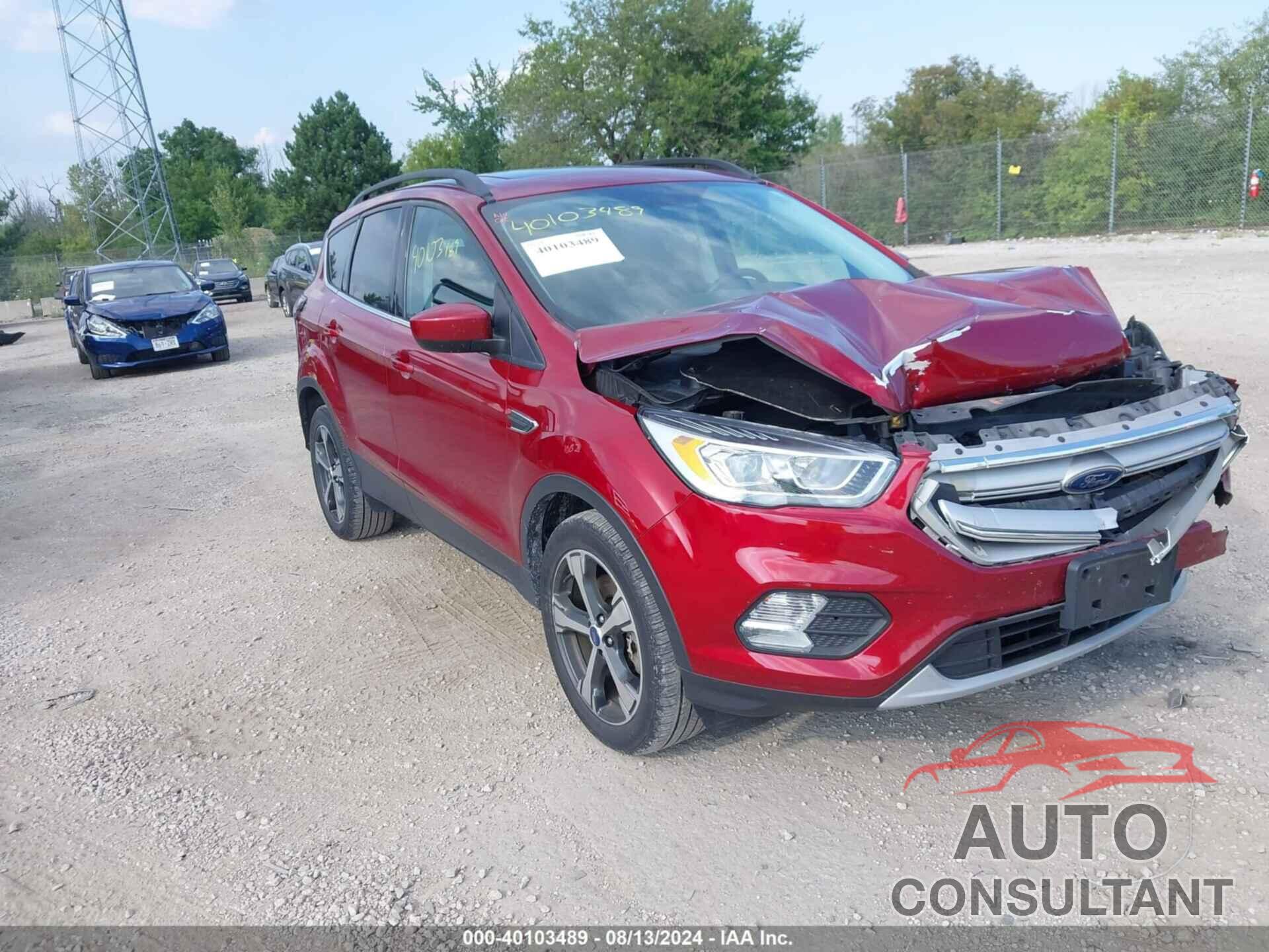 FORD ESCAPE 2018 - 1FMCU9HD0JUD47699