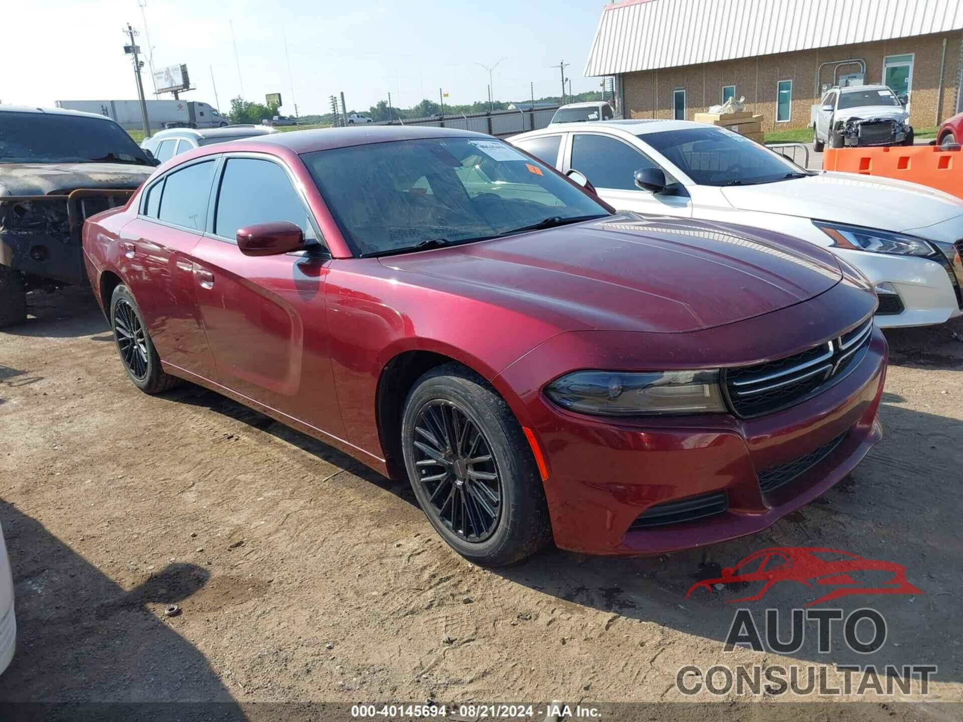 DODGE CHARGER 2019 - 2C3CDXBG1KH522935