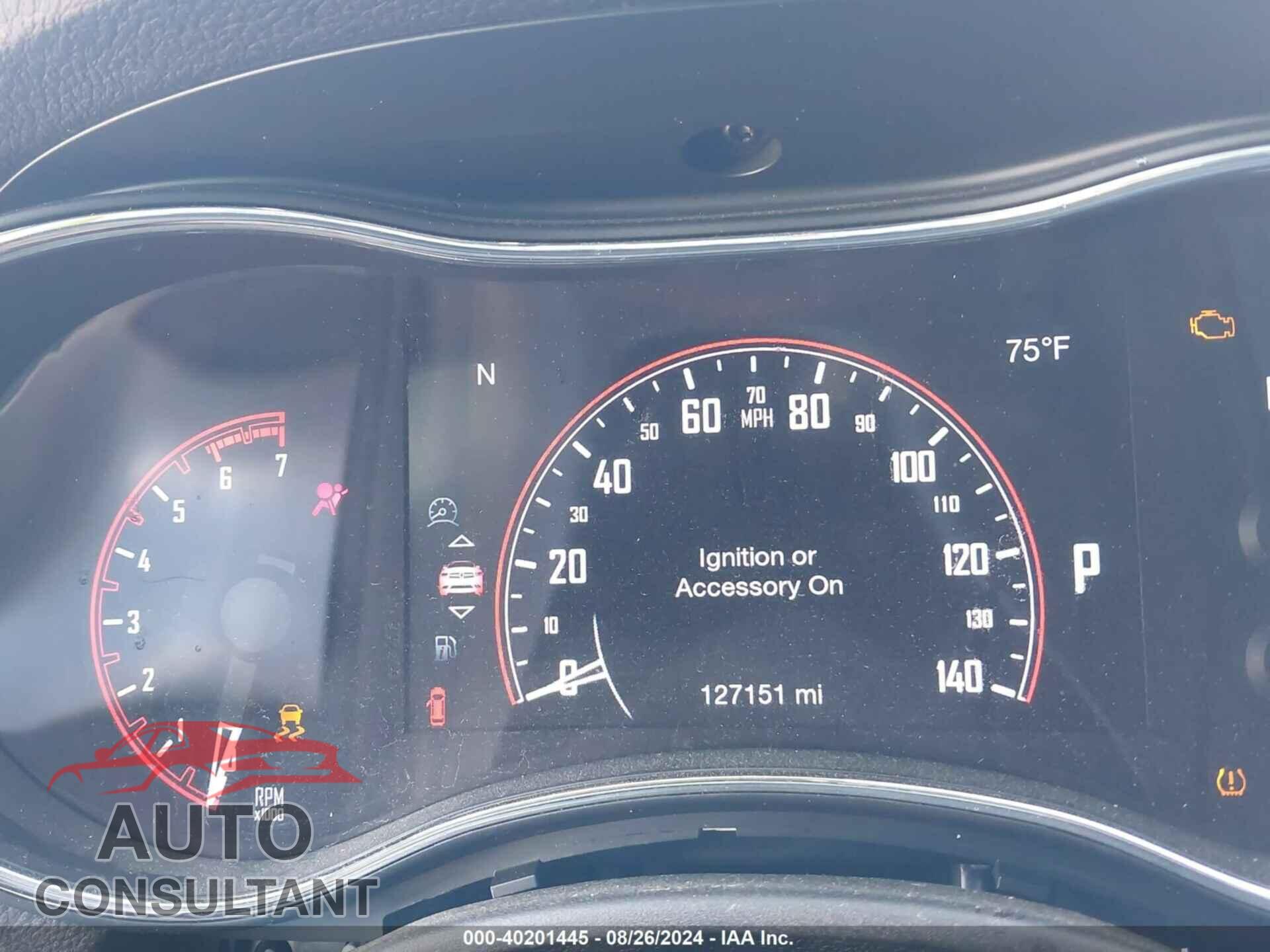 DODGE DURANGO 2017 - 1C4SDJCT5HC857563