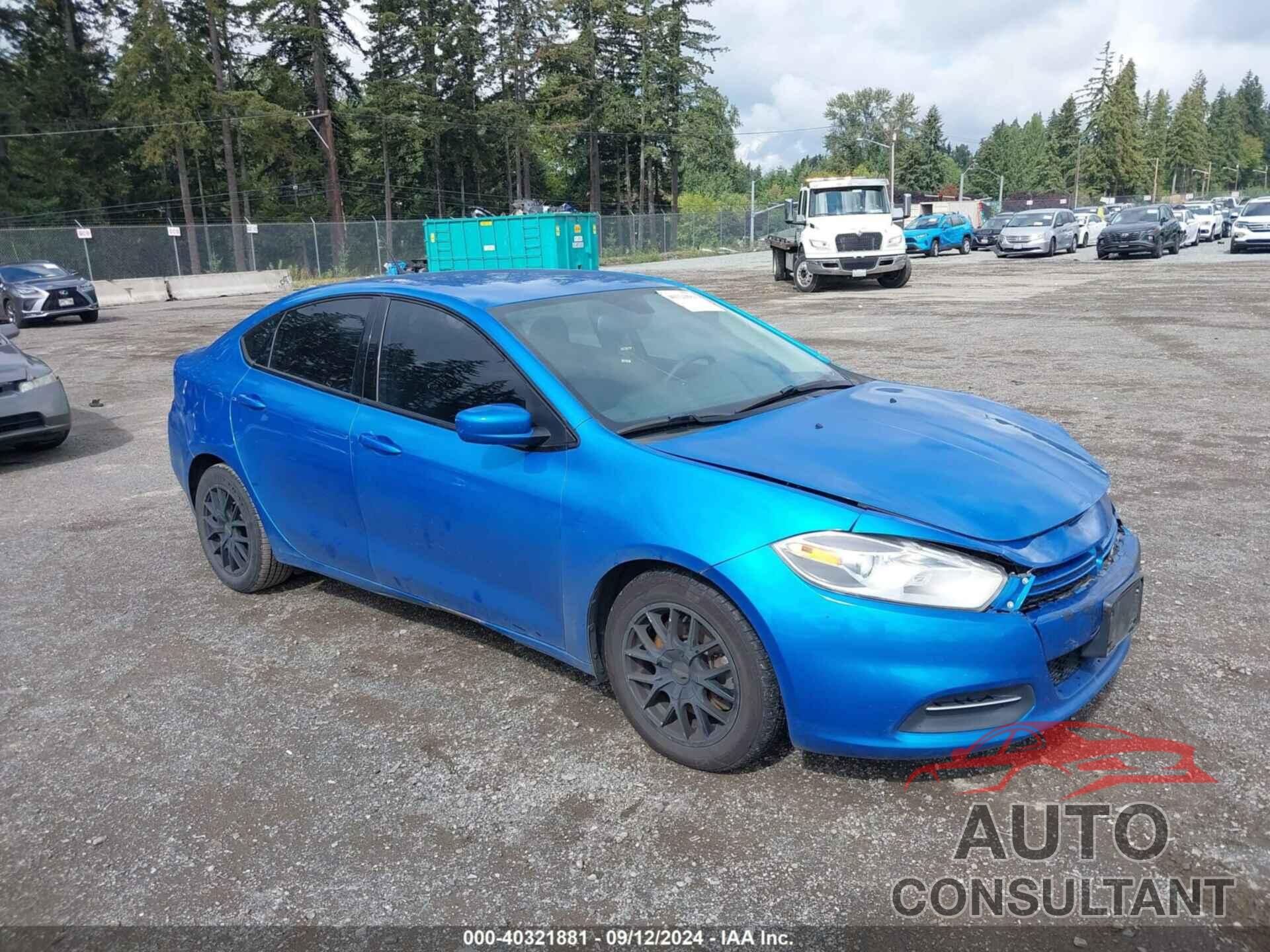 DODGE DART 2016 - 1C3CDFAA0GD504518