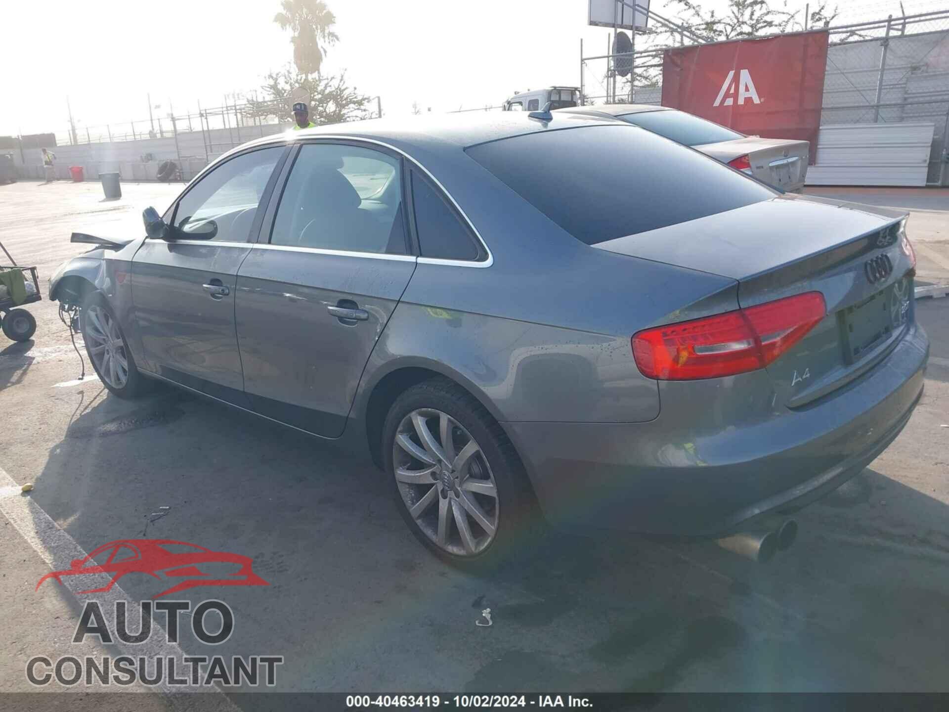 AUDI A4 2013 - WAUEFAFL5DA048246