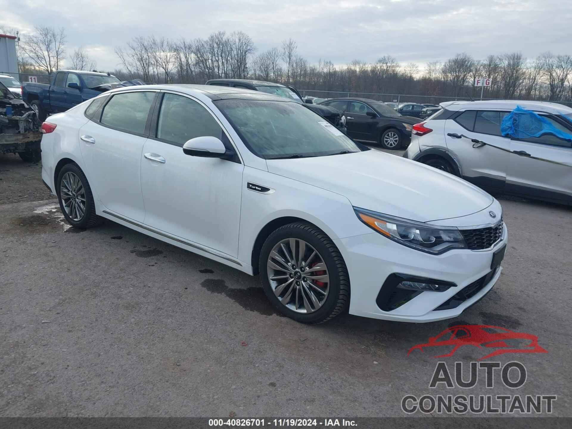 KIA OPTIMA 2019 - 5XXGV4L23KG344024