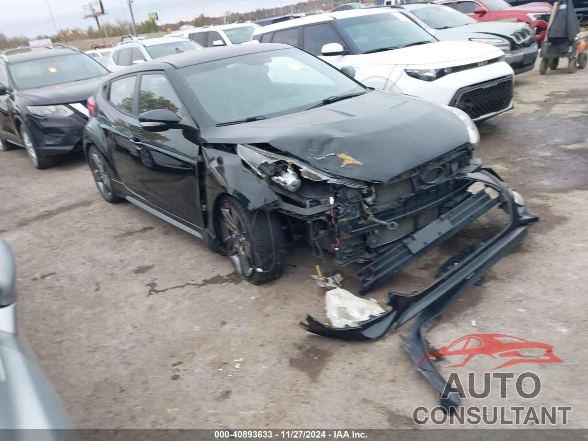 HYUNDAI VELOSTER 2015 - KMHTC6AE6FU238644